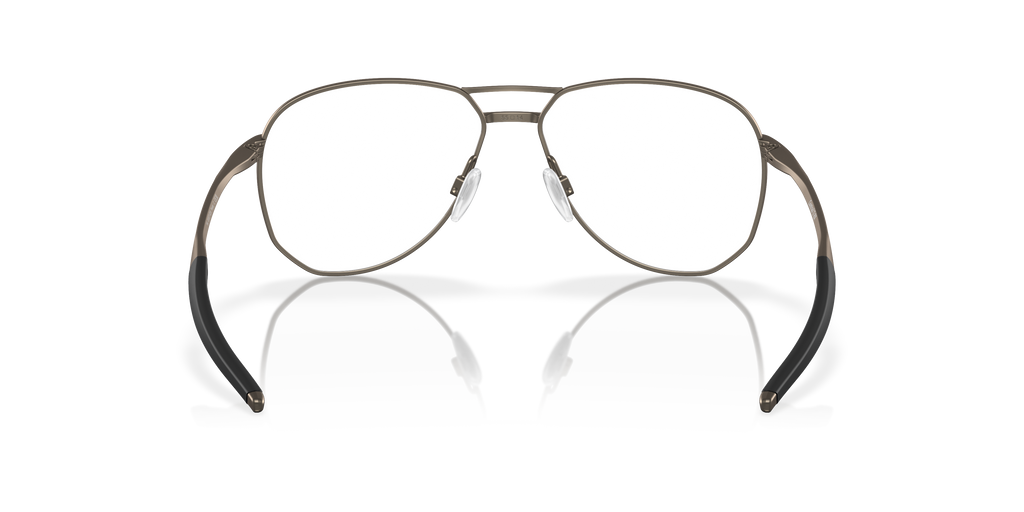 Oakley OX5077 Contrail TI Men's Round Eyeglass Frames - Pewter Frame