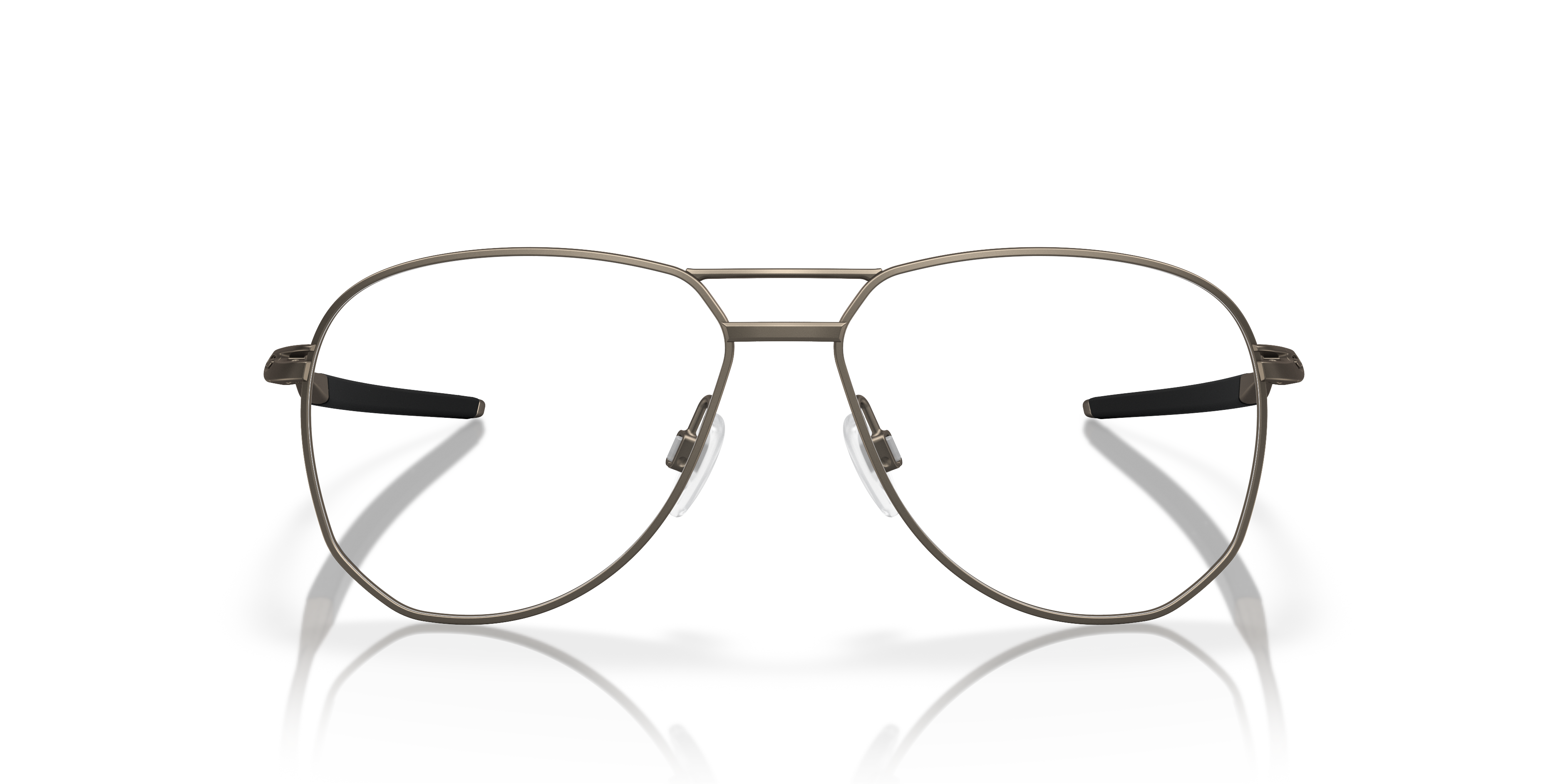 Oakley OX5077 Contrail TI Men's Round Eyeglass Frames - Satin Black Frame