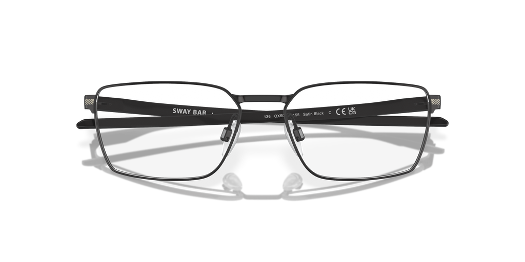 Oakley OX5078 Sway Bar Men's Rectangle Eyeglass Frames - Brushed Grenache Frame