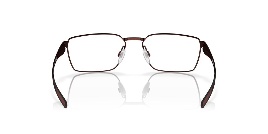 Oakley OX5078 Sway Bar Men's Rectangle Eyeglass Frames - Brushed Grenache Frame