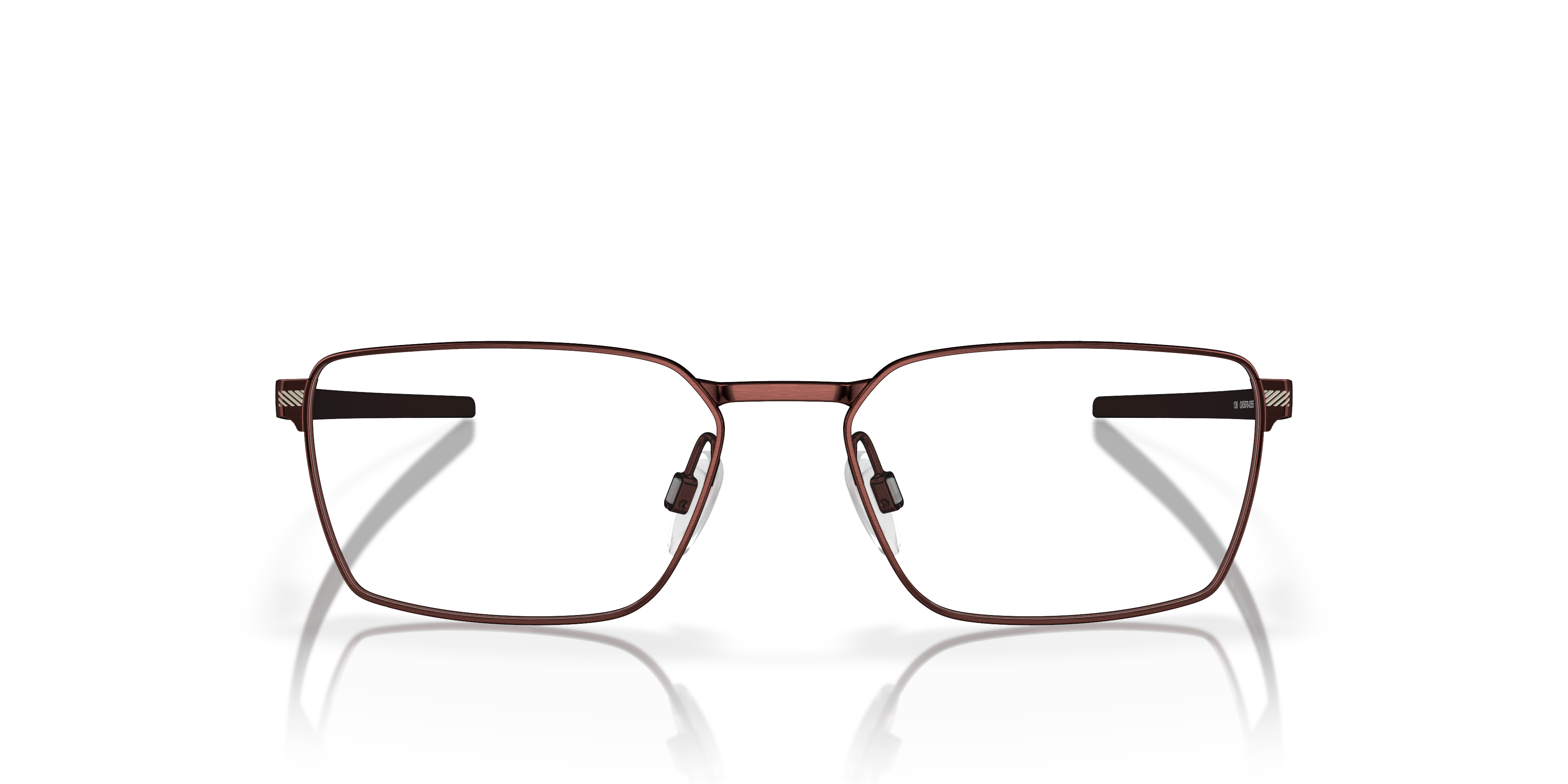 Oakley OX5078 Sway Bar Men's Rectangle Eyeglass Frames - Brushed Grenache Frame