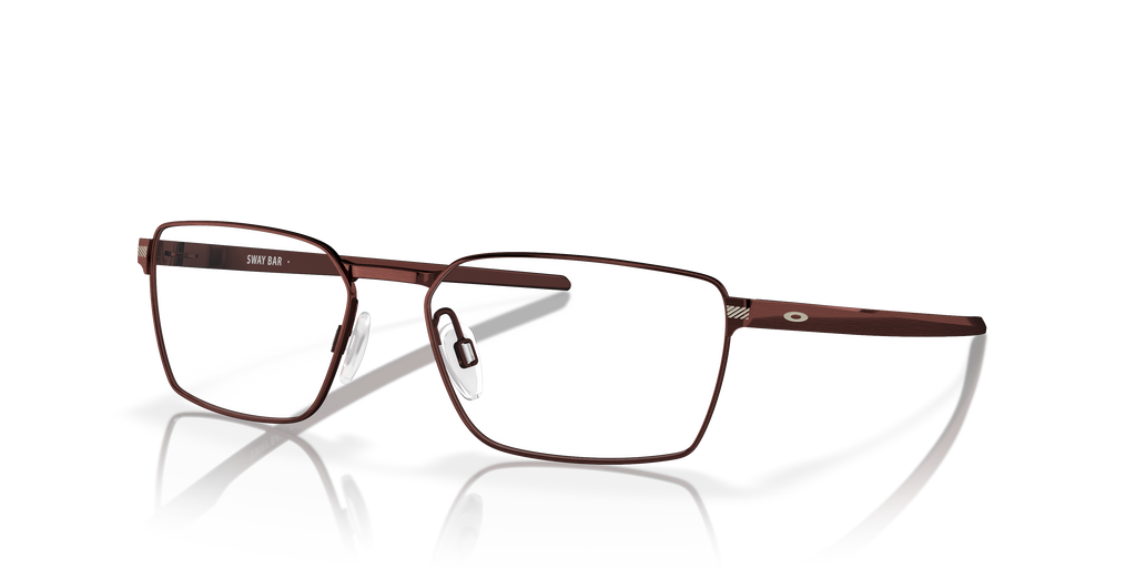 Oakley OX5078 Sway Bar Men's Rectangle Eyeglass Frames - Brushed Grenache Frame