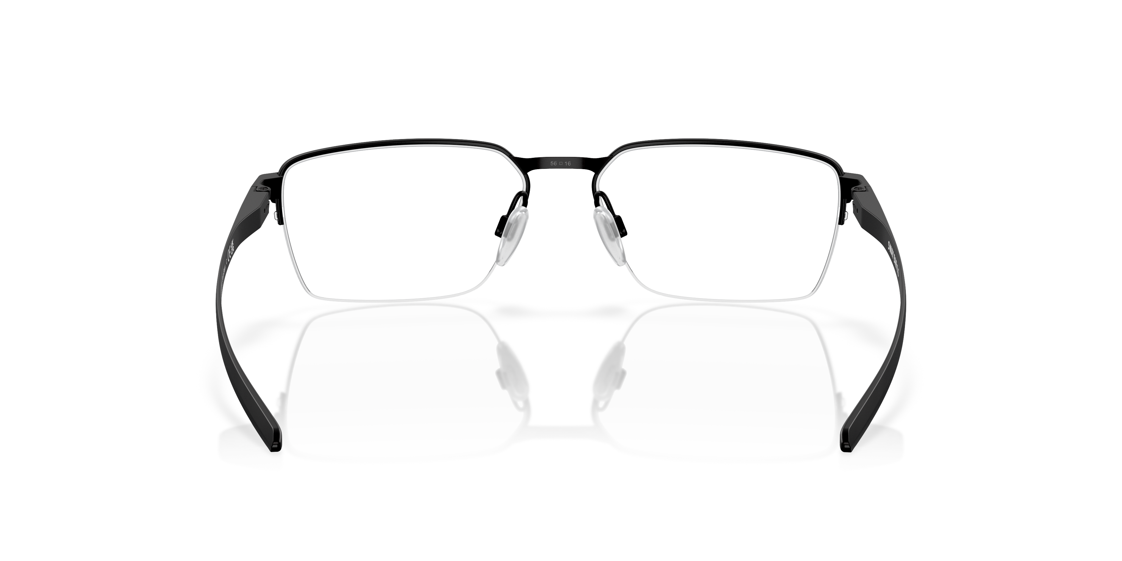 Oakley OX5080 Sway Bar 0.5 Men's Rectangle Eyeglass Frames - Matte Midnight Frame