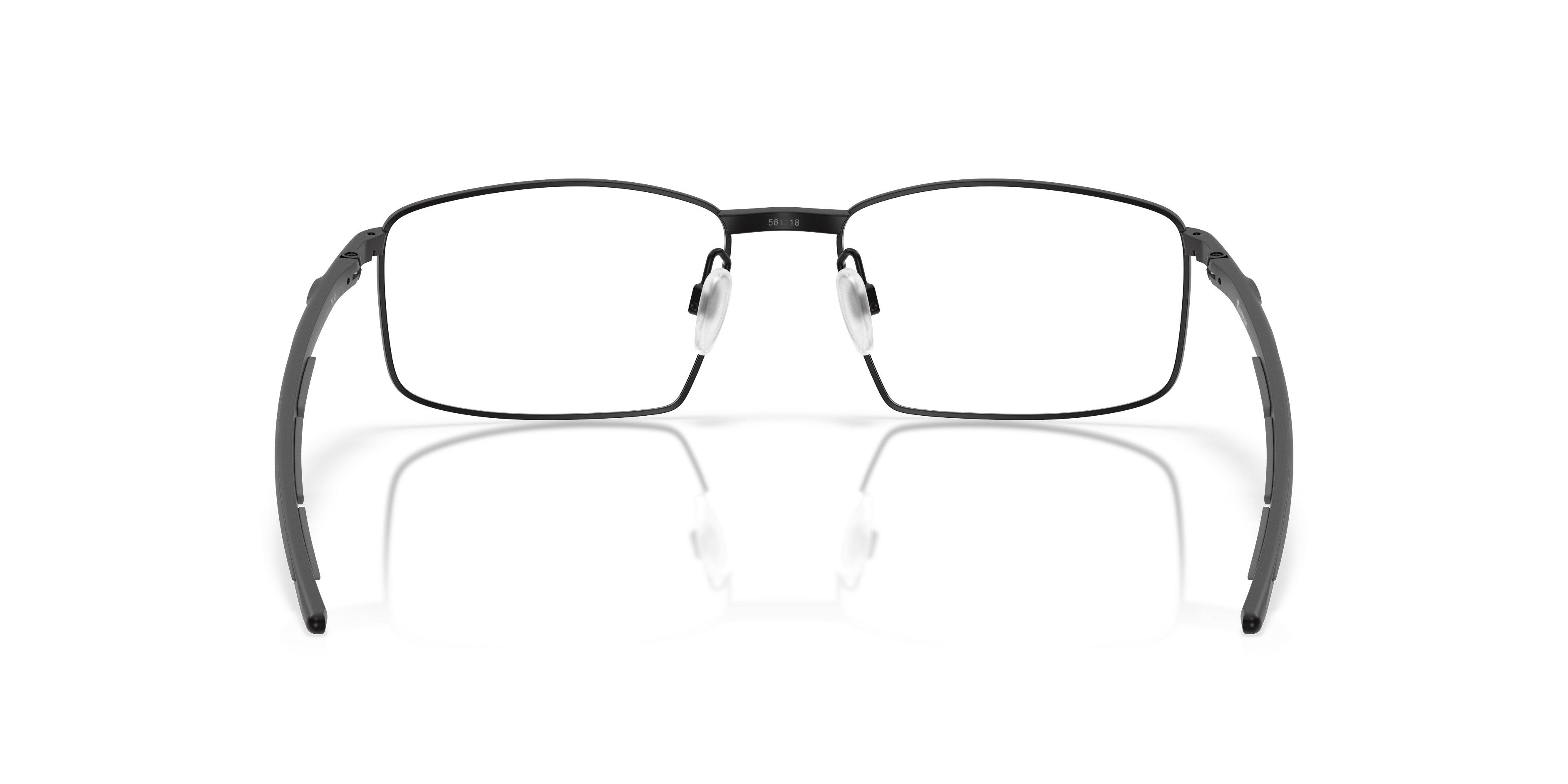 Oakley OX5086 Burrow Unisex Square Eyeglass Frames - Satin Black Frame