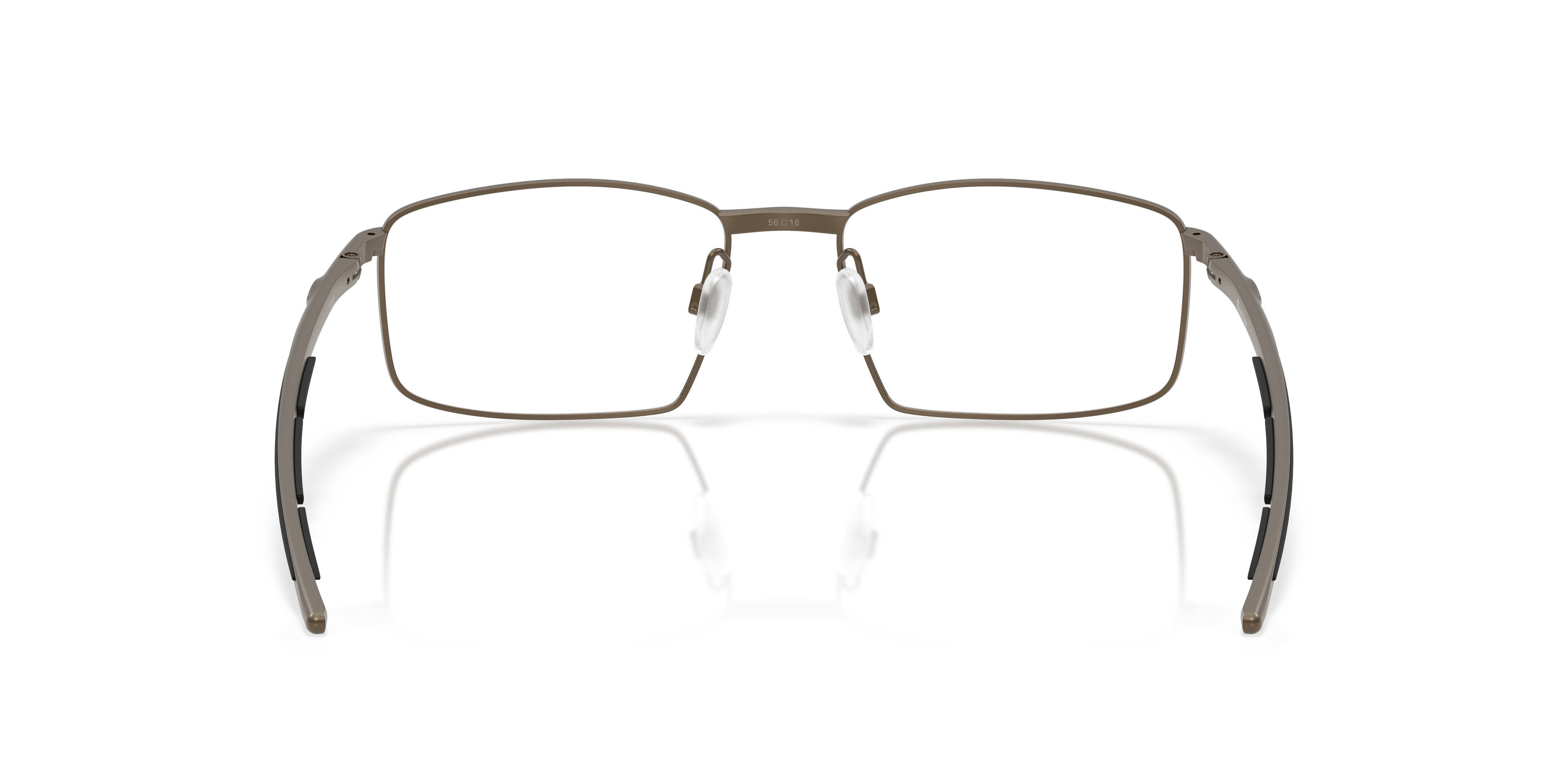Oakley OX5086 Burrow Unisex Square Eyeglass Frames - Pewter Frame