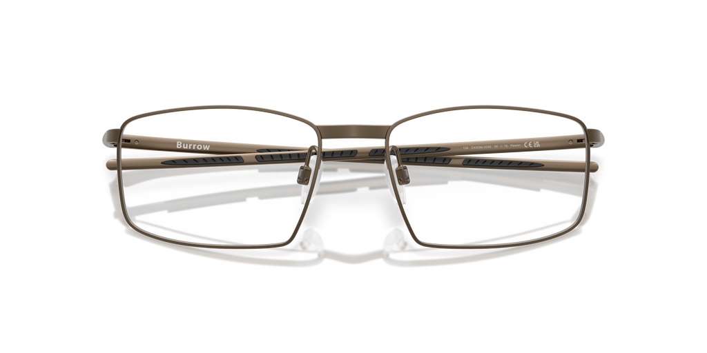Oakley OX5086 Burrow Unisex Square Eyeglass Frames - Pewter Frame