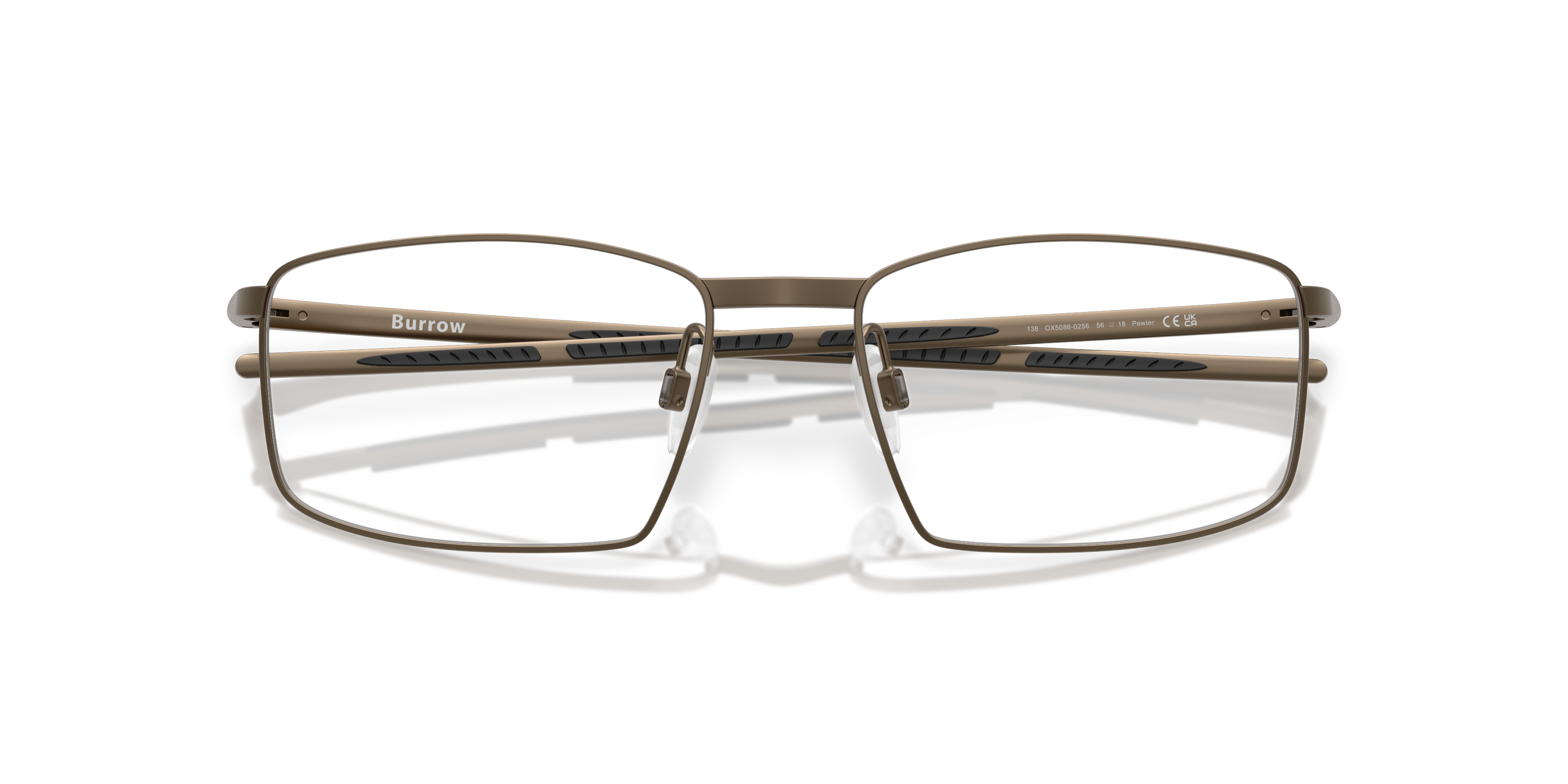 Oakley OX5086 Burrow Unisex Square Eyeglass Frames - Satin Black Frame