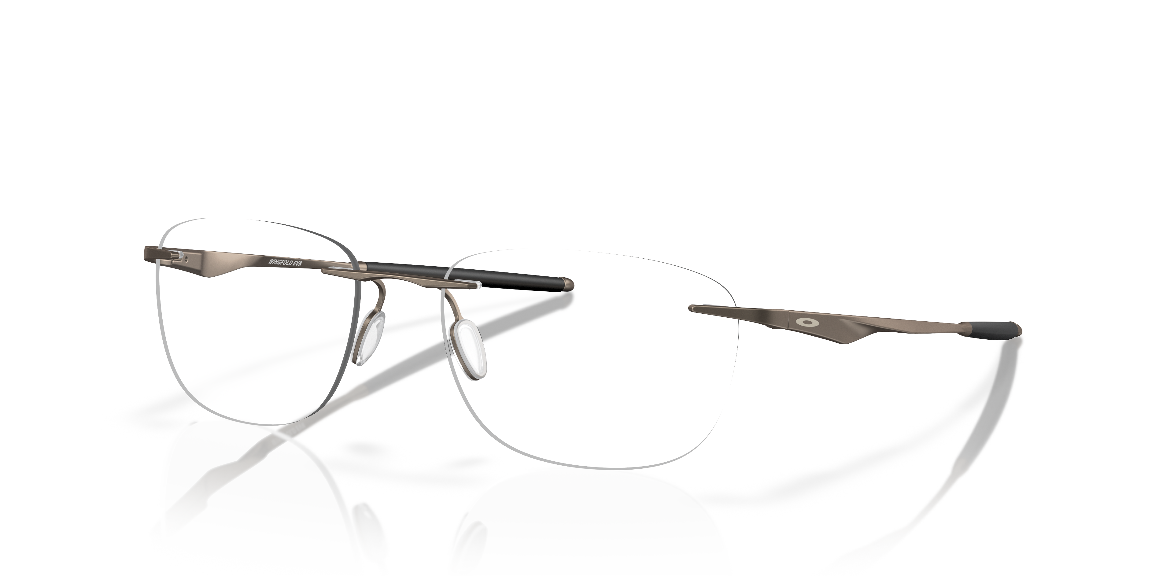 Oakley OX5118 Wingfold EVR Men's Rectangle Eyeglass Frames - Satin Pewter Frame