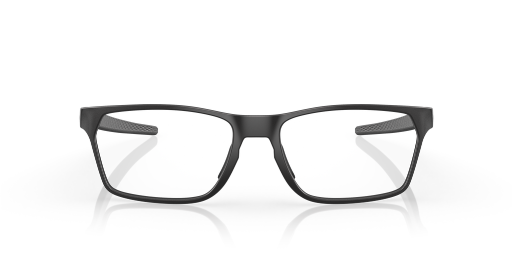 Oakley OX8032 Hex Jector Men's Rectangle Eyeglass Frames - Satin Grey Smoke Frame