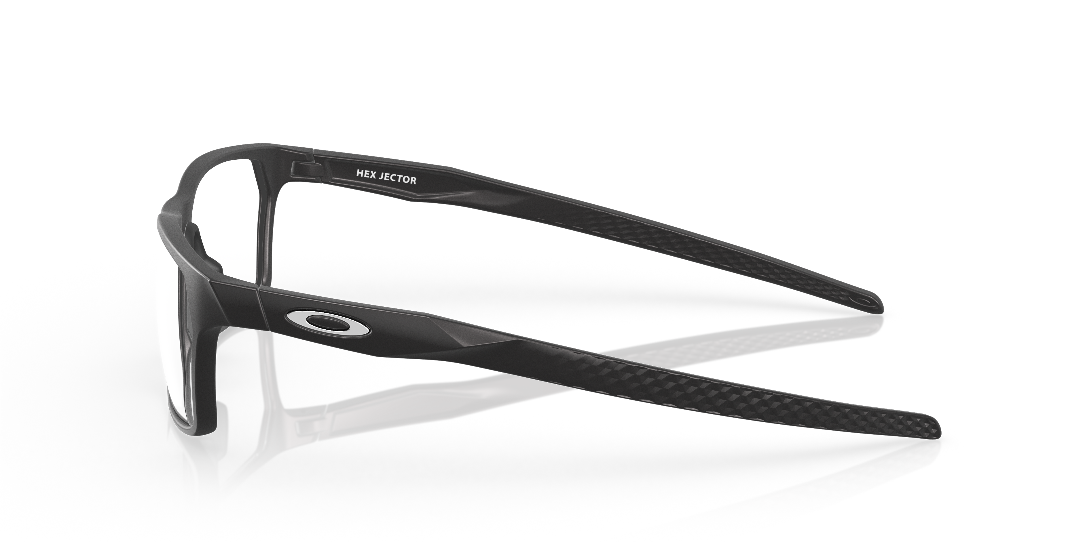 Oakley OX8032 Hex Jector Men's Rectangle Eyeglass Frames - Black Ink Frame