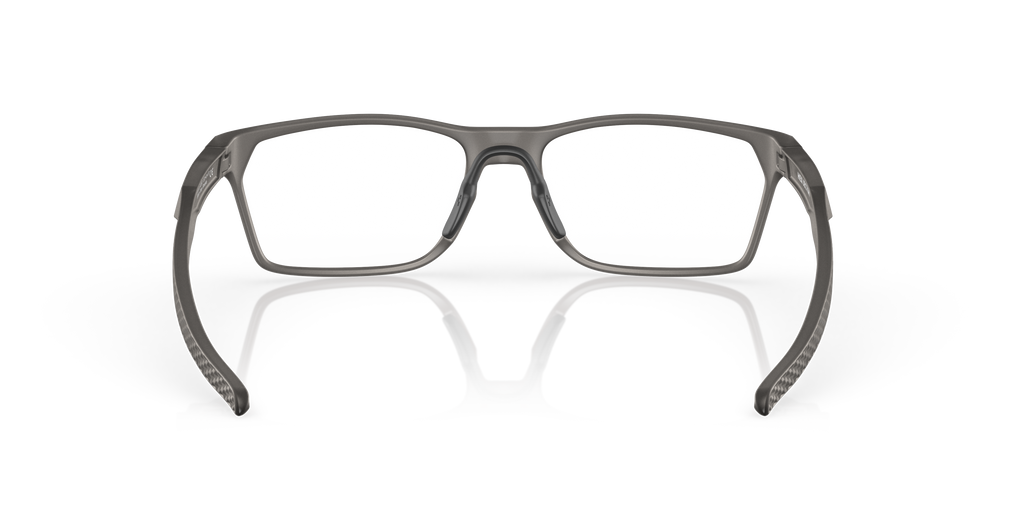 Oakley OX8032 Hex Jector Men's Rectangle Eyeglass Frames - Satin Grey Smoke Frame