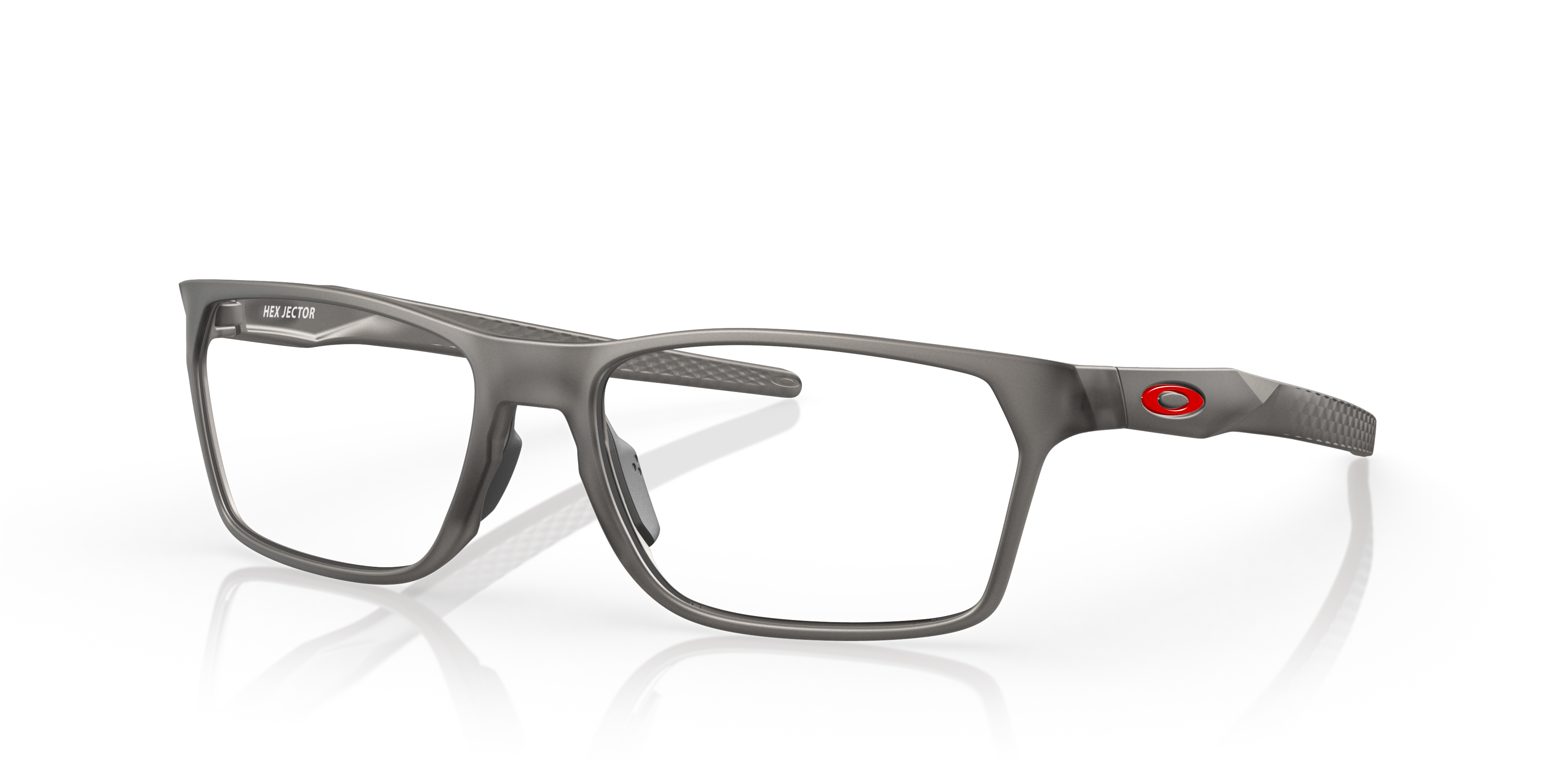 Oakley OX8032 Hex Jector Men's Rectangle Eyeglass Frames - Satin Black Frame