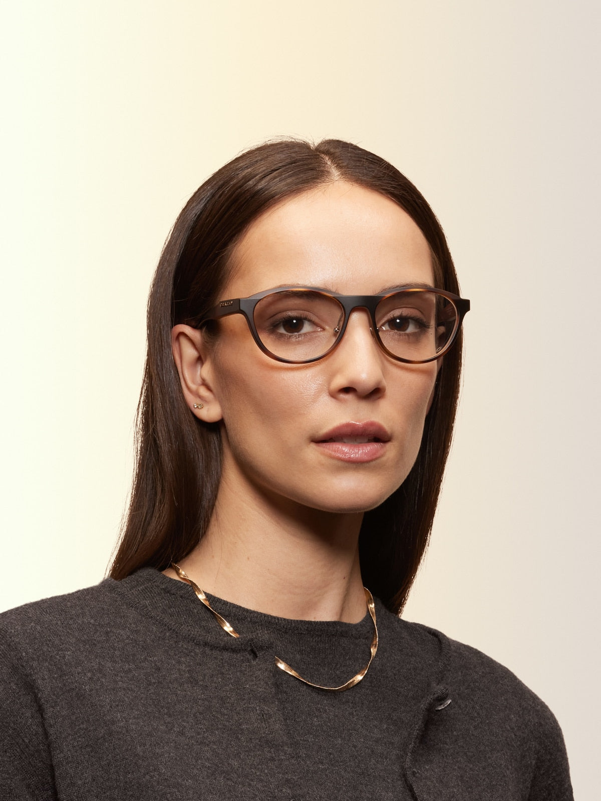 Oakley OX8057 Draw Up Women's Round Eyeglass Frames - Matte Dark Stonewash Frame