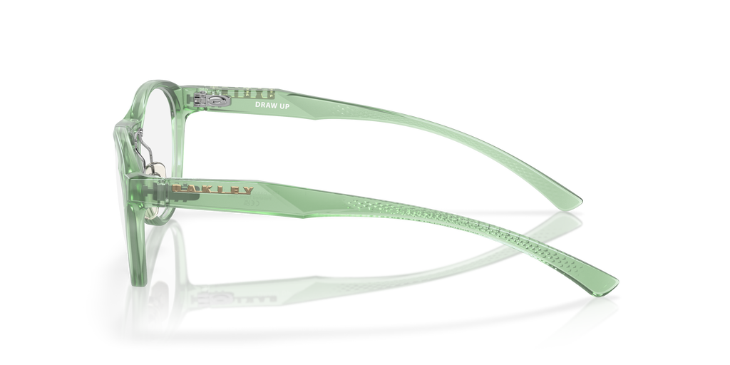 Oakley OX8057 Draw Up Women's Round Eyeglass Frames - Satin Brown Tortoise Frame