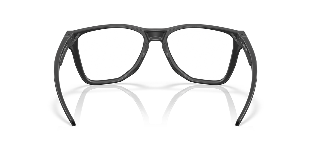 Oakley OX8058 The Cut Men's Square Eyeglass Frames - Satin Black Frame