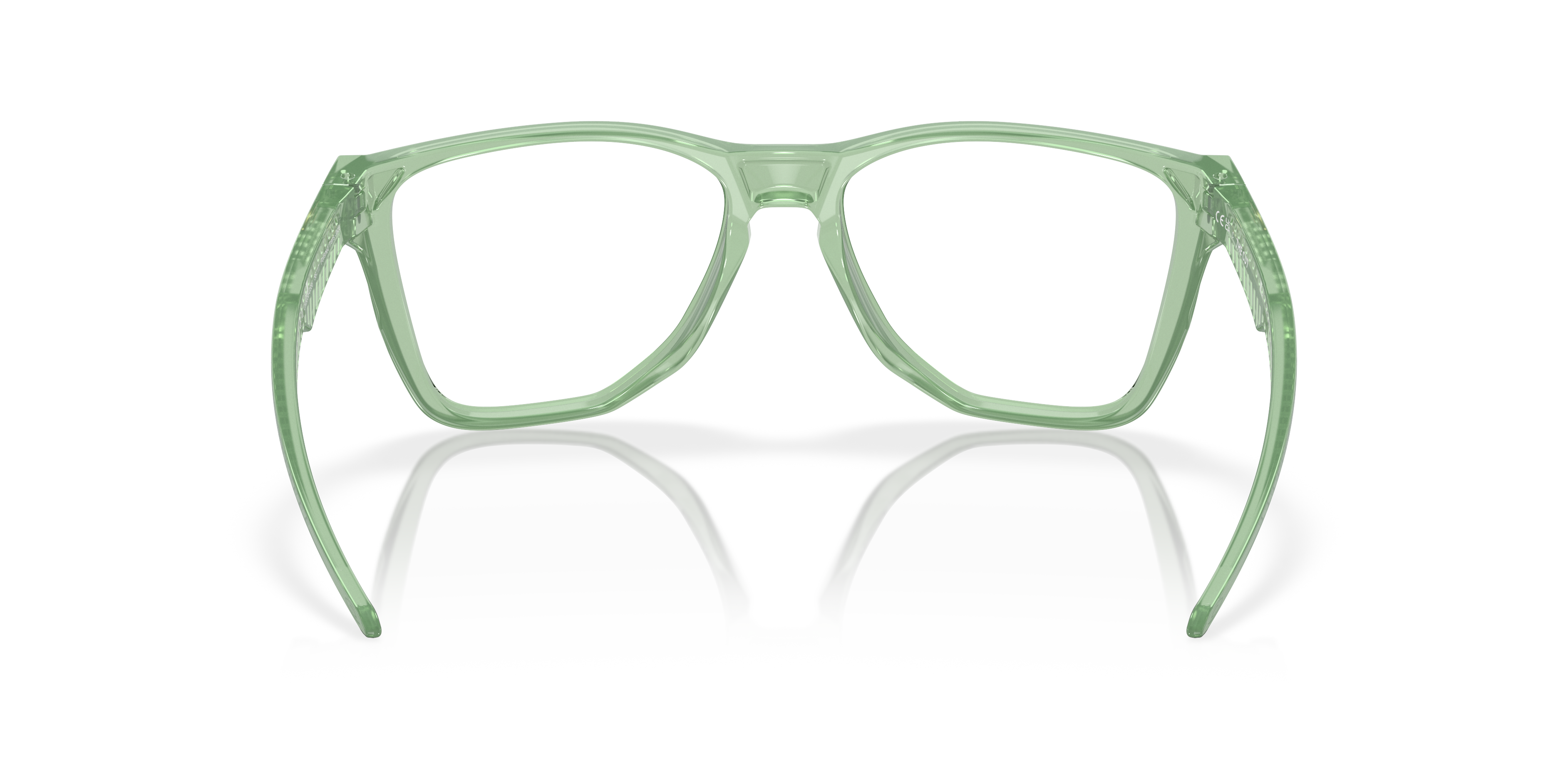 Oakley OX8058 The Cut Men's Square Eyeglass Frames - Satin Black Frame