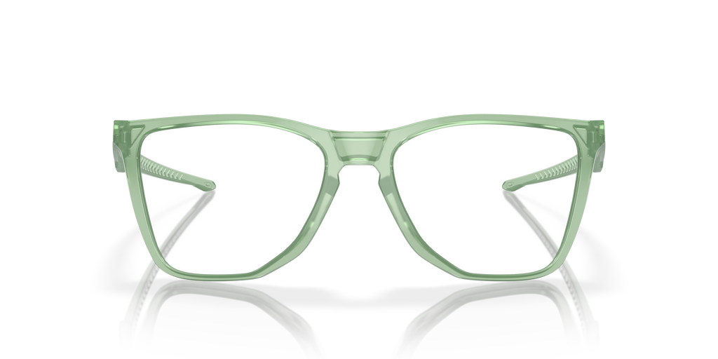 Oakley OX8058 The Cut Men's Square Eyeglass Frames - Satin Black Frame