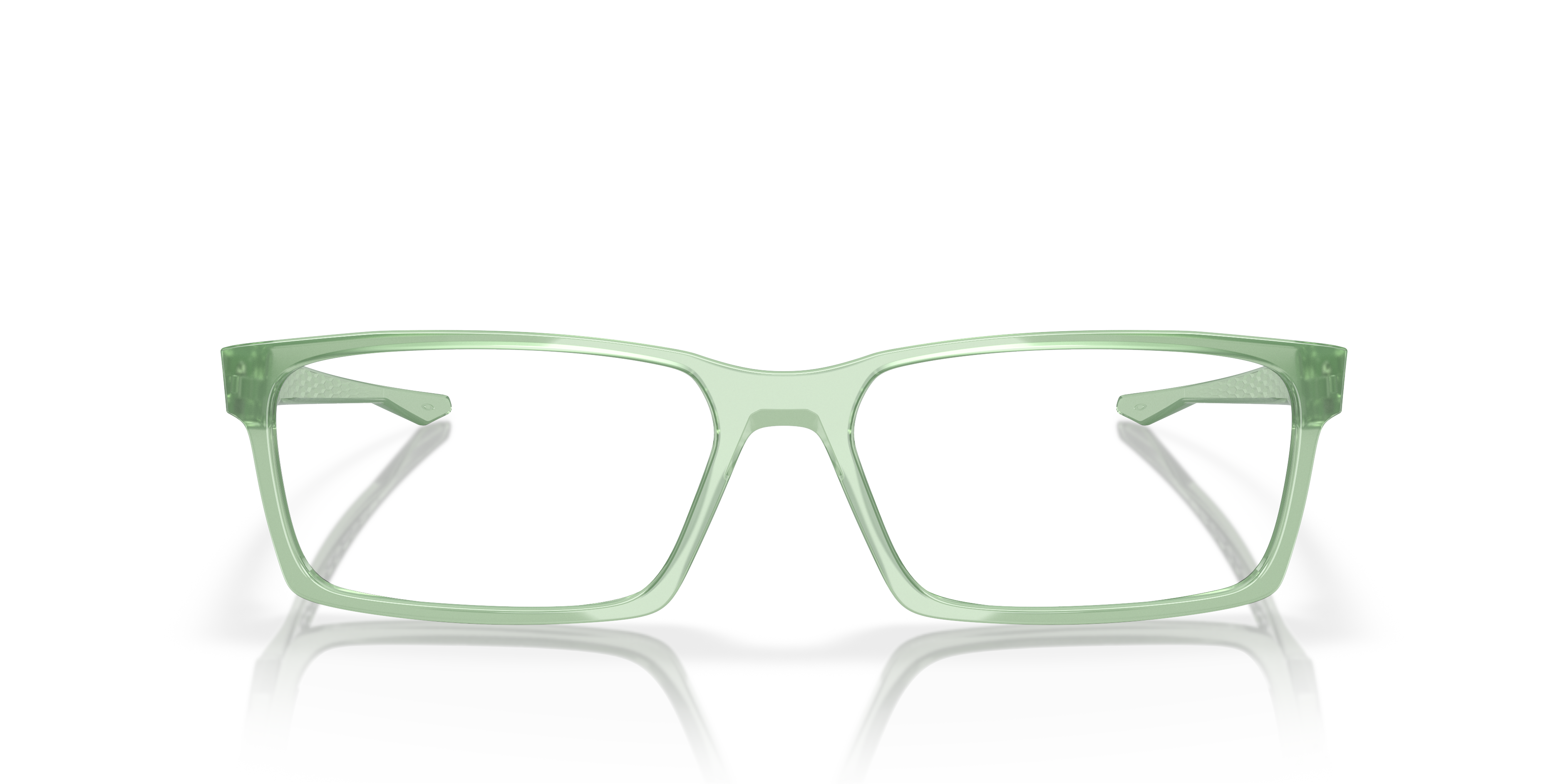 Oakley OX8060 Overhead Men's Rectangle Eyeglass Frames - Satin Black Frame
