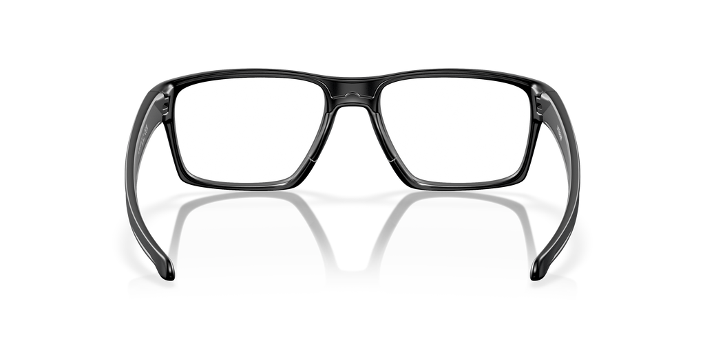 Oakley OX8140 Litebeam Men's Square Eyeglass Frames - Satin Grey Smoke Frame