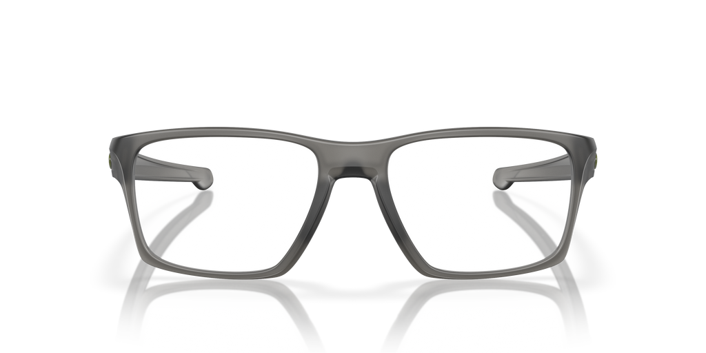 Oakley OX8140 Litebeam Men's Square Eyeglass Frames - Satin Grey Smoke Frame