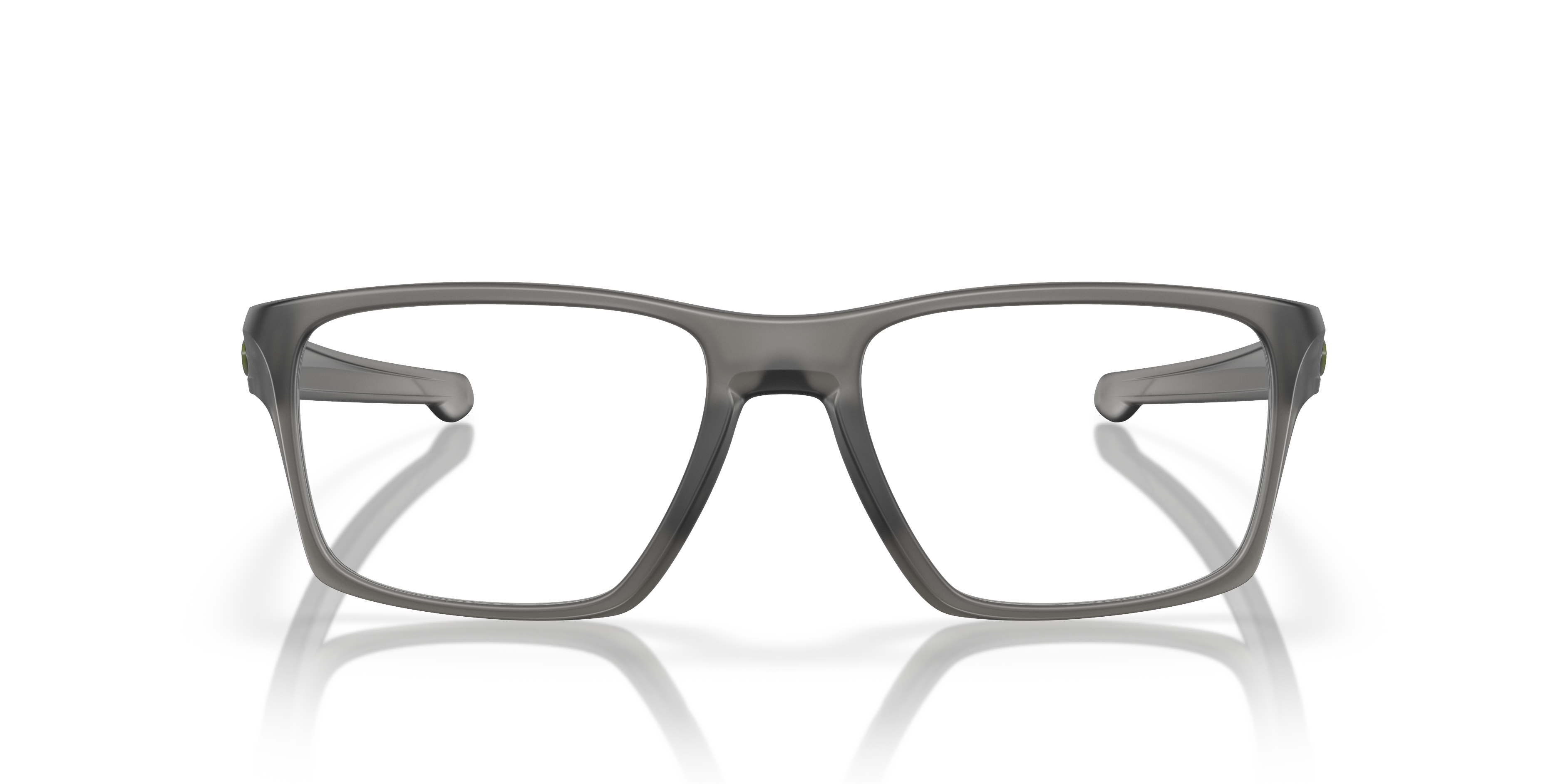 Oakley OX8140 Litebeam Men's Square Eyeglass Frames - Satin Grey Smoke Frame