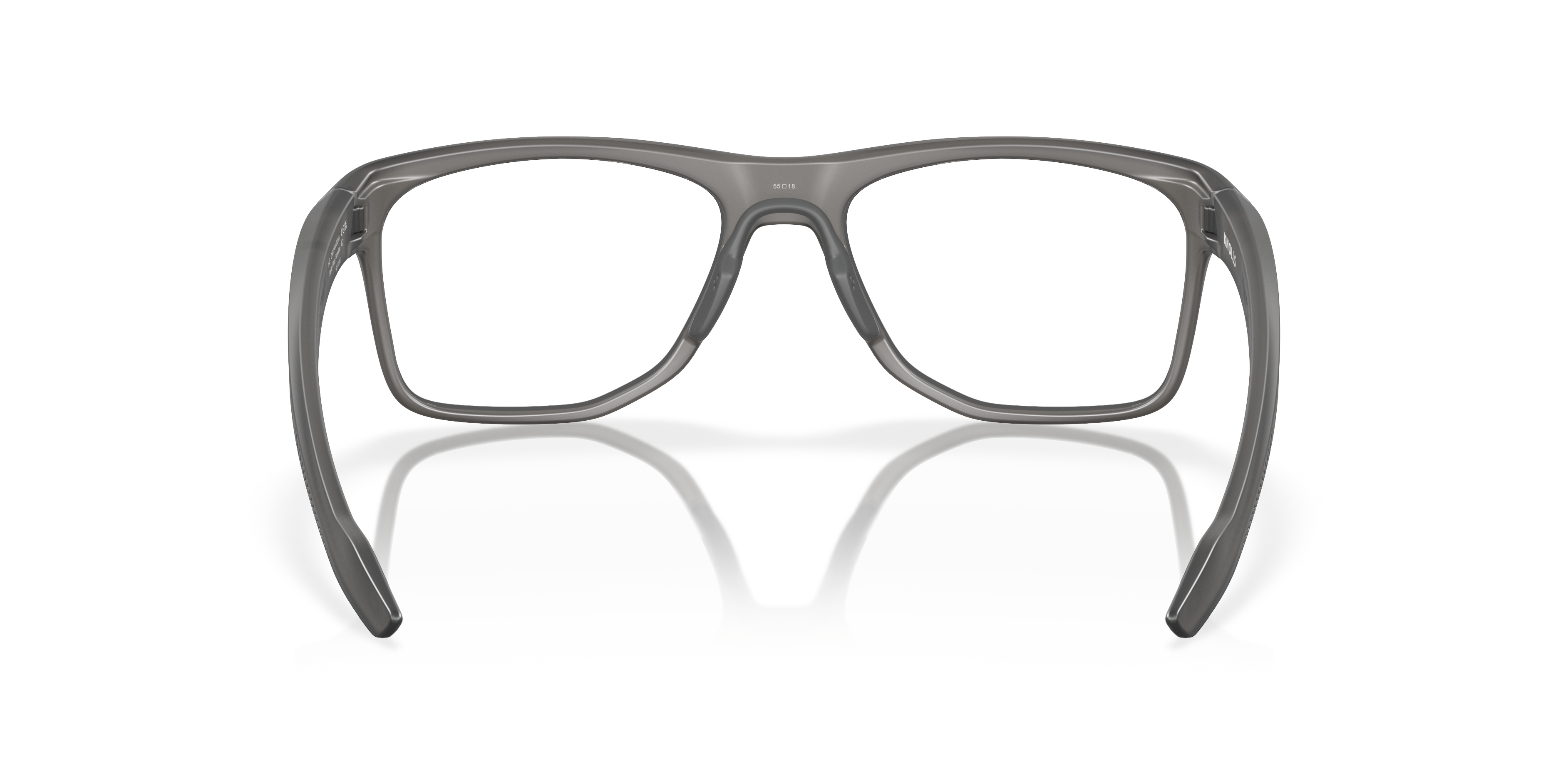 Oakley OX8144 Knolls Men's Rectangle Eyeglass Frames - Polished Black Fade Frame