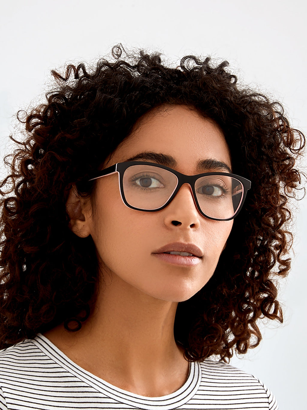Oakley OX8155 Alias Women's Round Eyeglass Frames - Black Frame