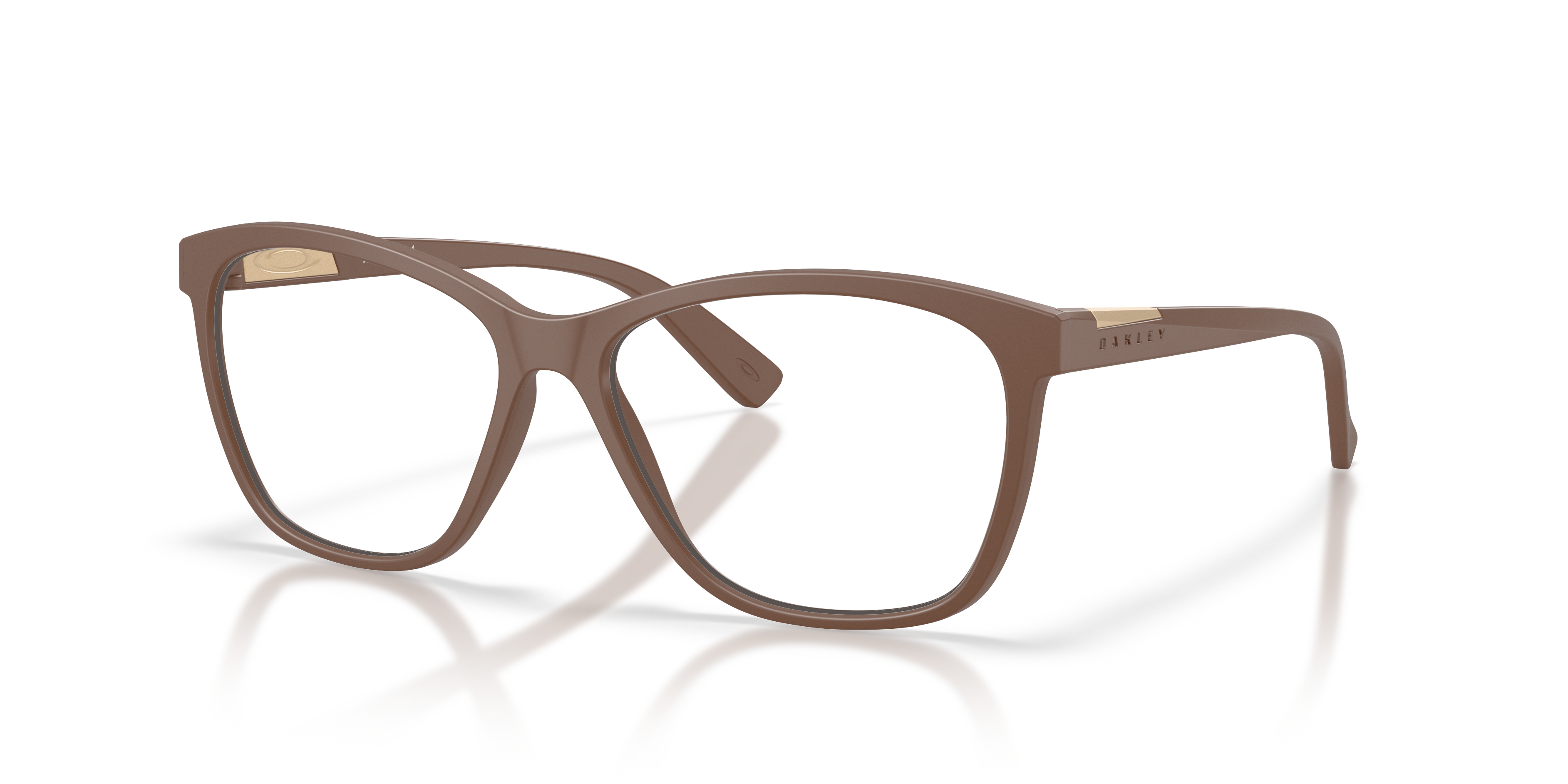 Oakley OX8155 Alias Women's Round Eyeglass Frames - Black Frame