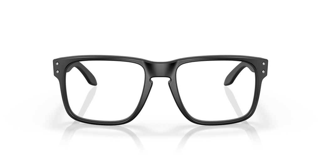 Oakley OX8156 Holbrook Men's Square Eyeglass Frames - Matte Brown Tortoise Frame