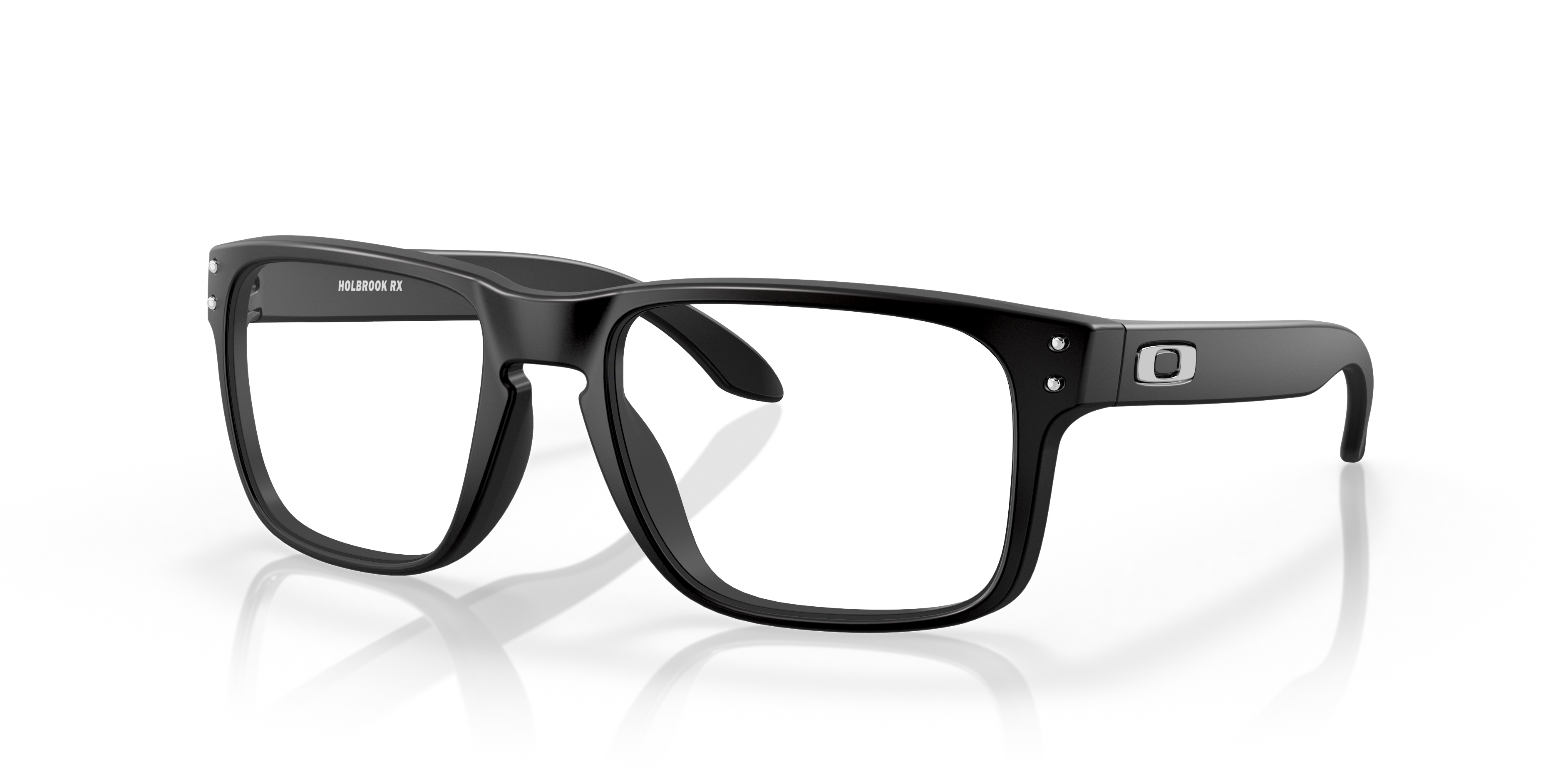 Oakley OX8156 Holbrook Men's Square Eyeglass Frames - Matte Brown Tortoise Frame