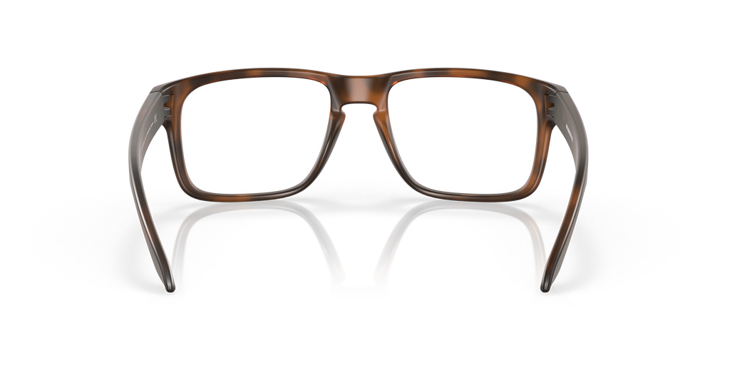 Oakley OX8156 Holbrook Men's Square Eyeglass Frames - Matte Brown Tortoise Frame
