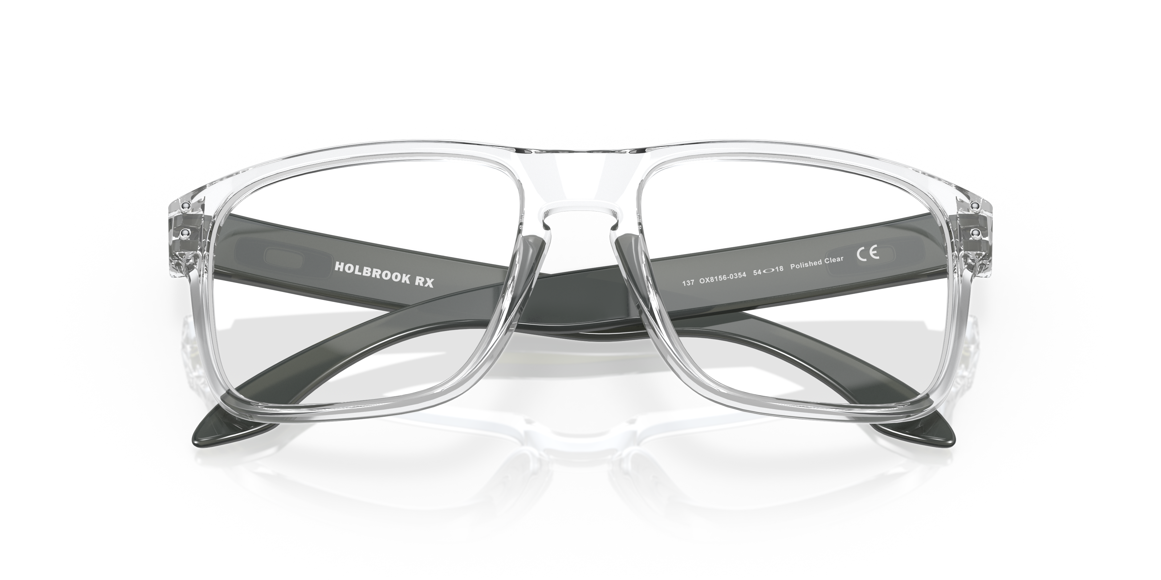 Oakley OX8156 Holbrook Men's Square Eyeglass Frames - Satin Black Frame