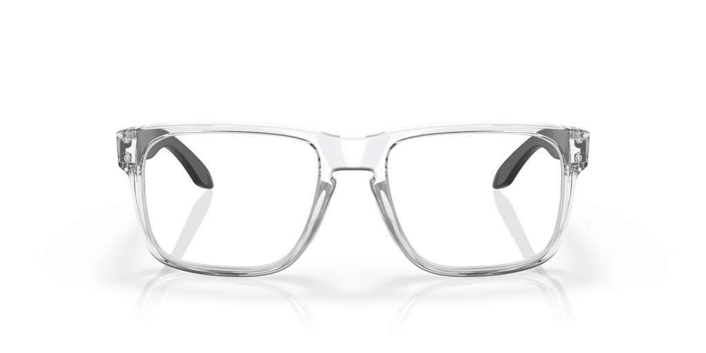 Oakley OX8156 Holbrook Men's Square Eyeglass Frames - Matte Brown Tortoise Frame