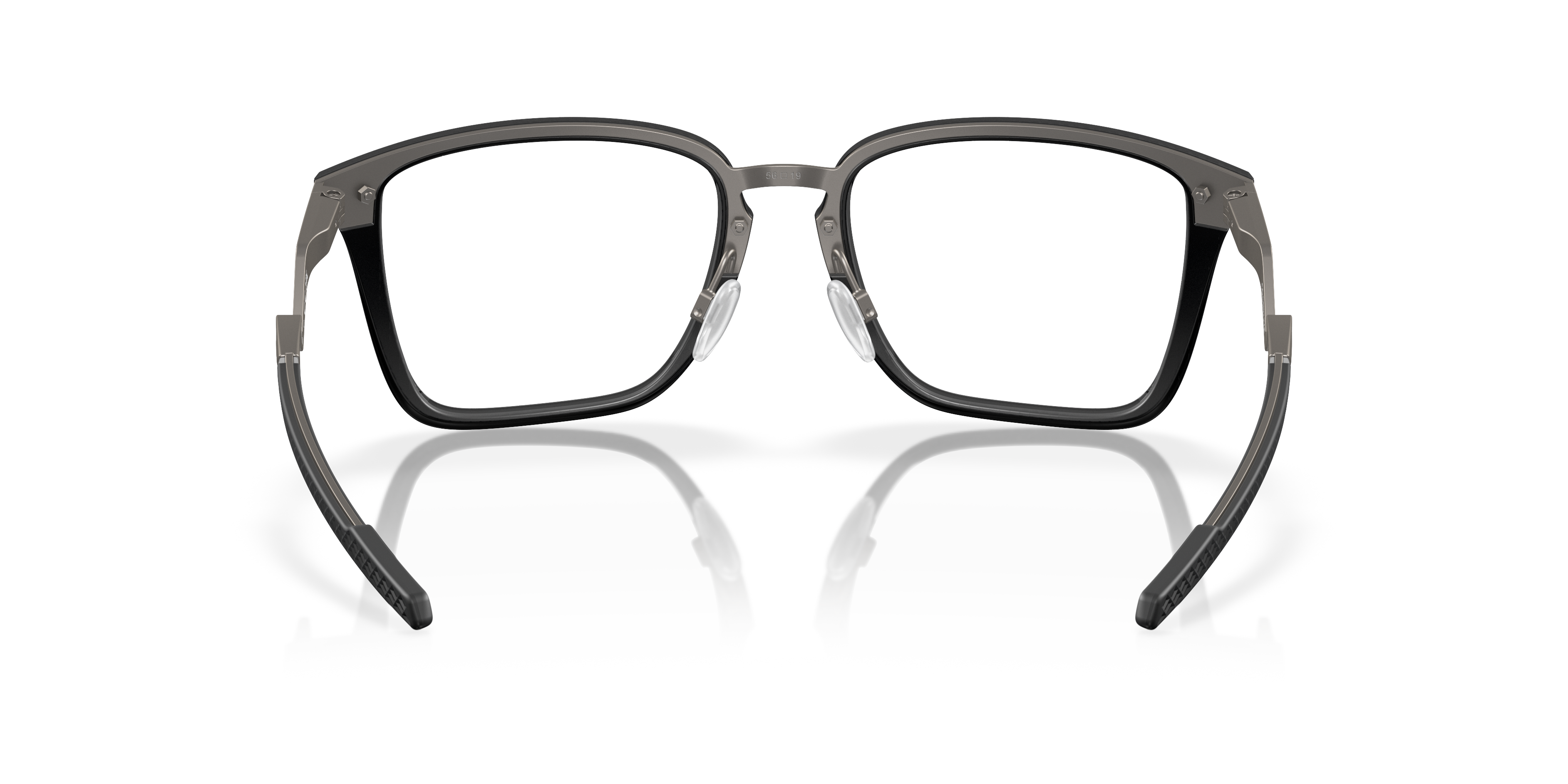 Oakley OX8162 Cognitive Men's Rectangle Eyeglass Frames - Transparent Blue Frame