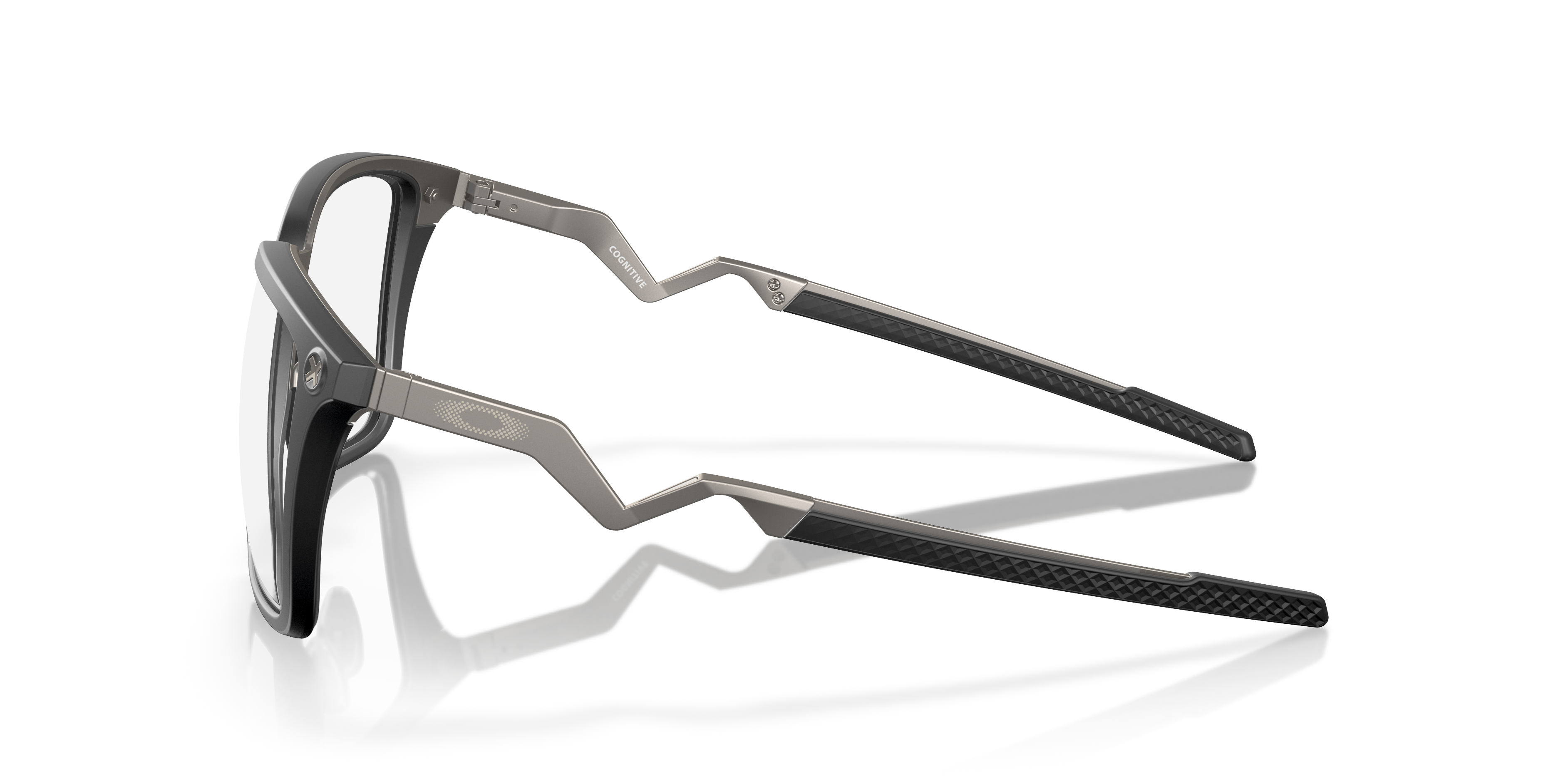 Oakley OX8162 Cognitive Men's Rectangle Eyeglass Frames - Satin Black Frame