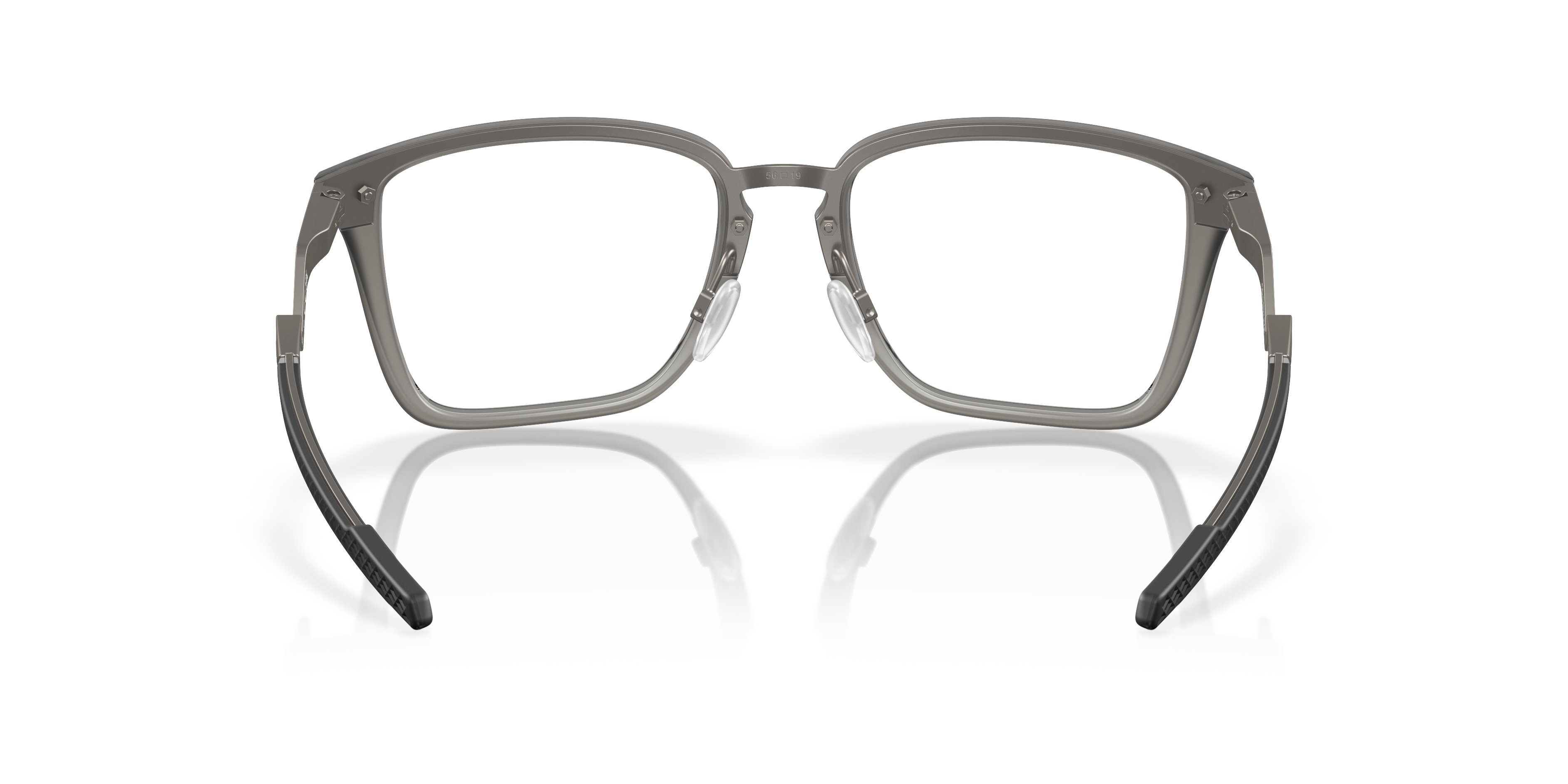 Oakley OX8162 Cognitive Men's Rectangle Eyeglass Frames - Transparent Blue Frame