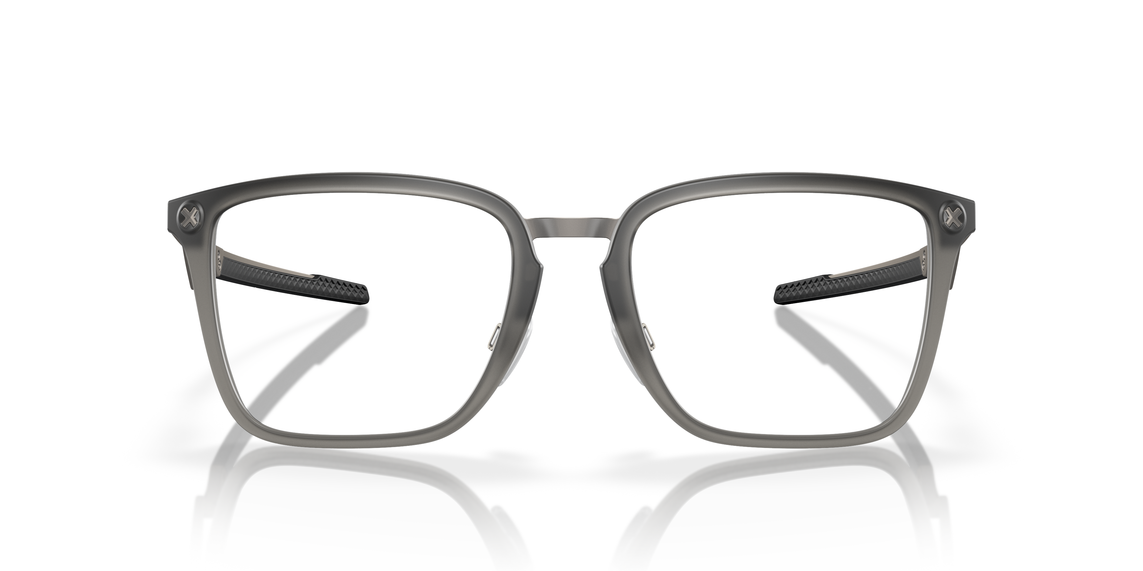 Oakley OX8162 Cognitive Men's Rectangle Eyeglass Frames - Satin Black Frame