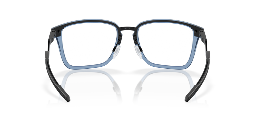 Oakley OX8162 Cognitive Men's Rectangle Eyeglass Frames - Transparent Blue Frame
