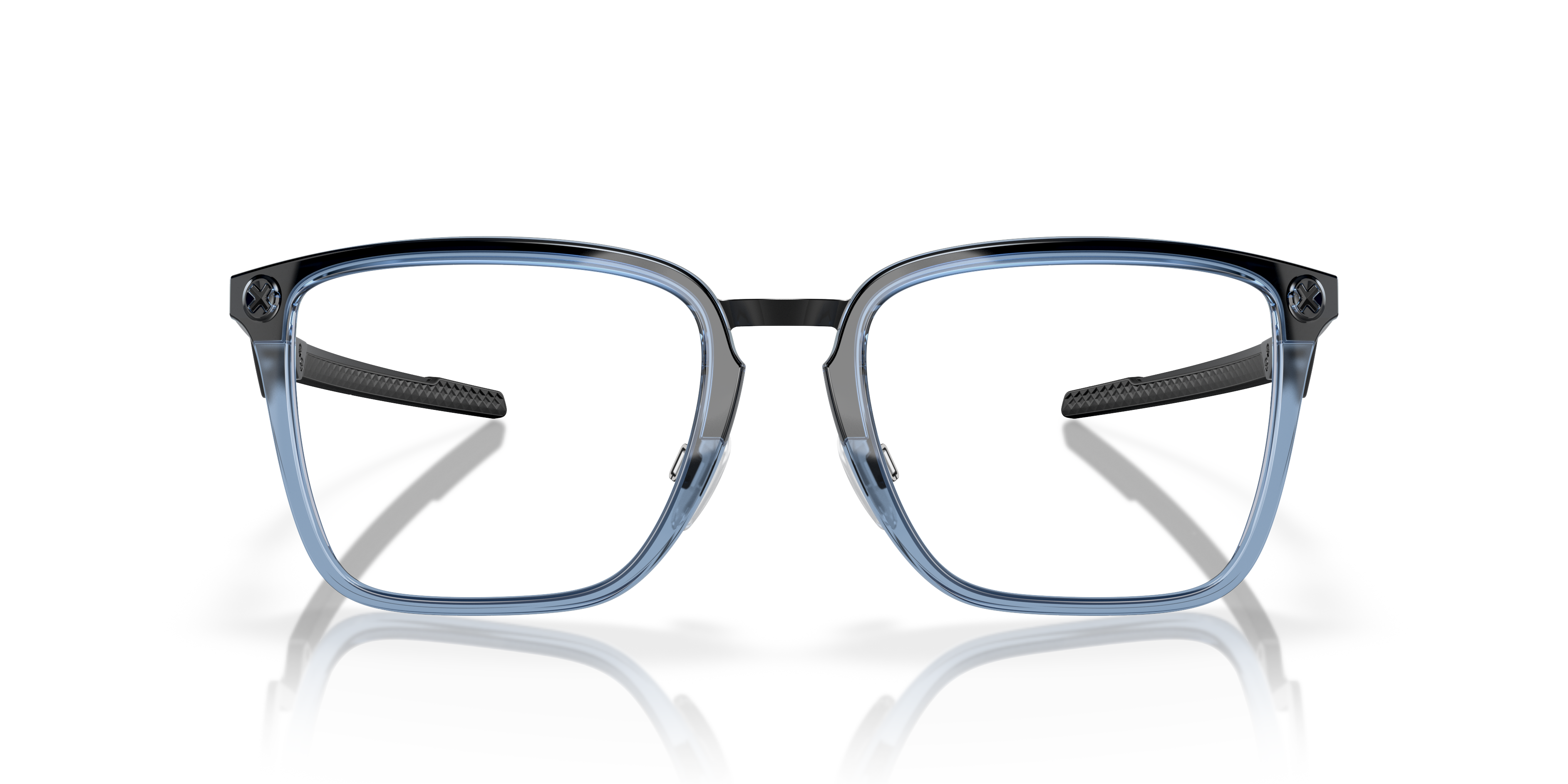 Oakley OX8162 Cognitive Men's Rectangle Eyeglass Frames - Satin Black Frame