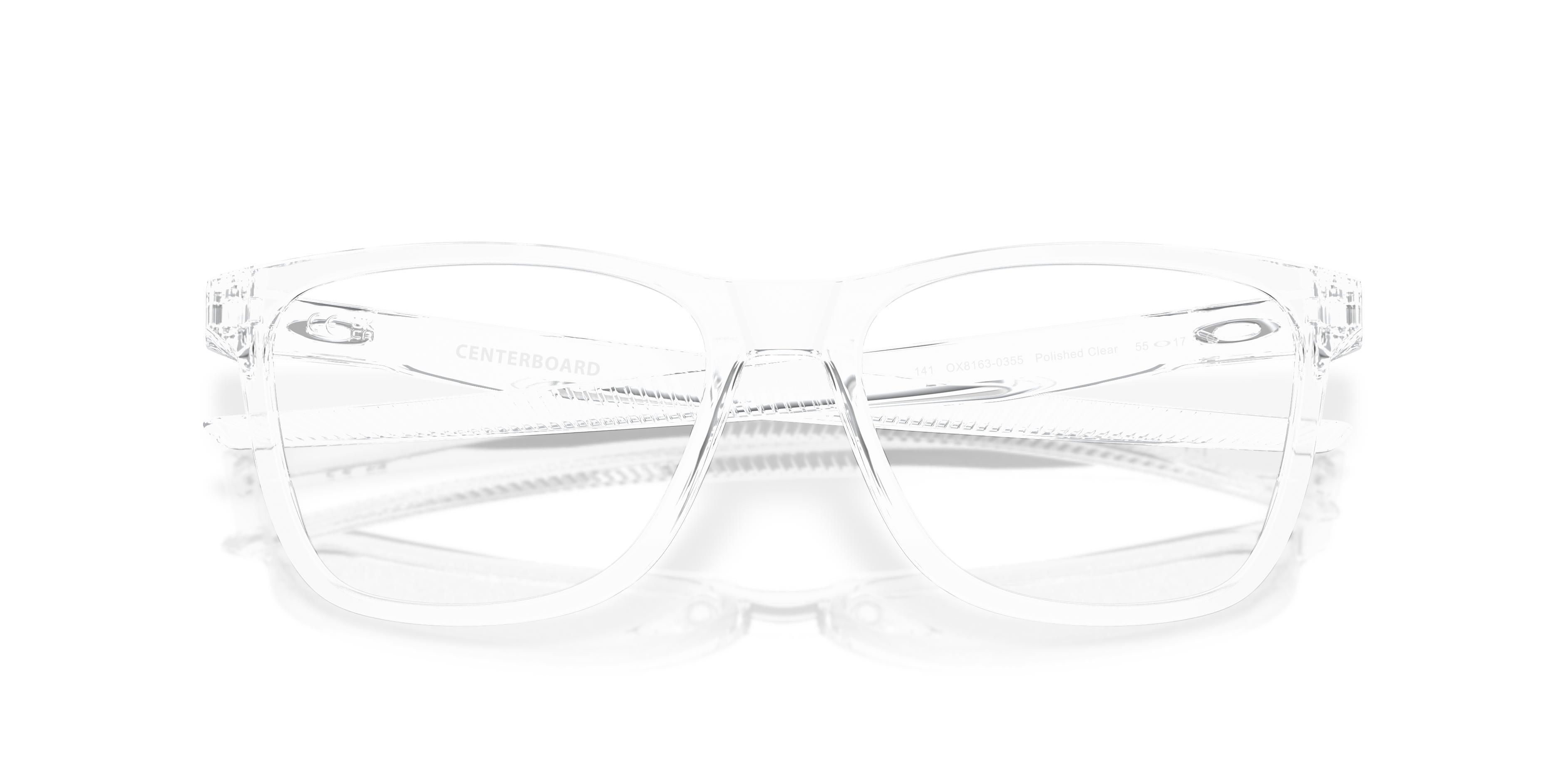 Oakley OX8163 Centerboard Men's Round Eyeglass Frames - Satin Black Frame