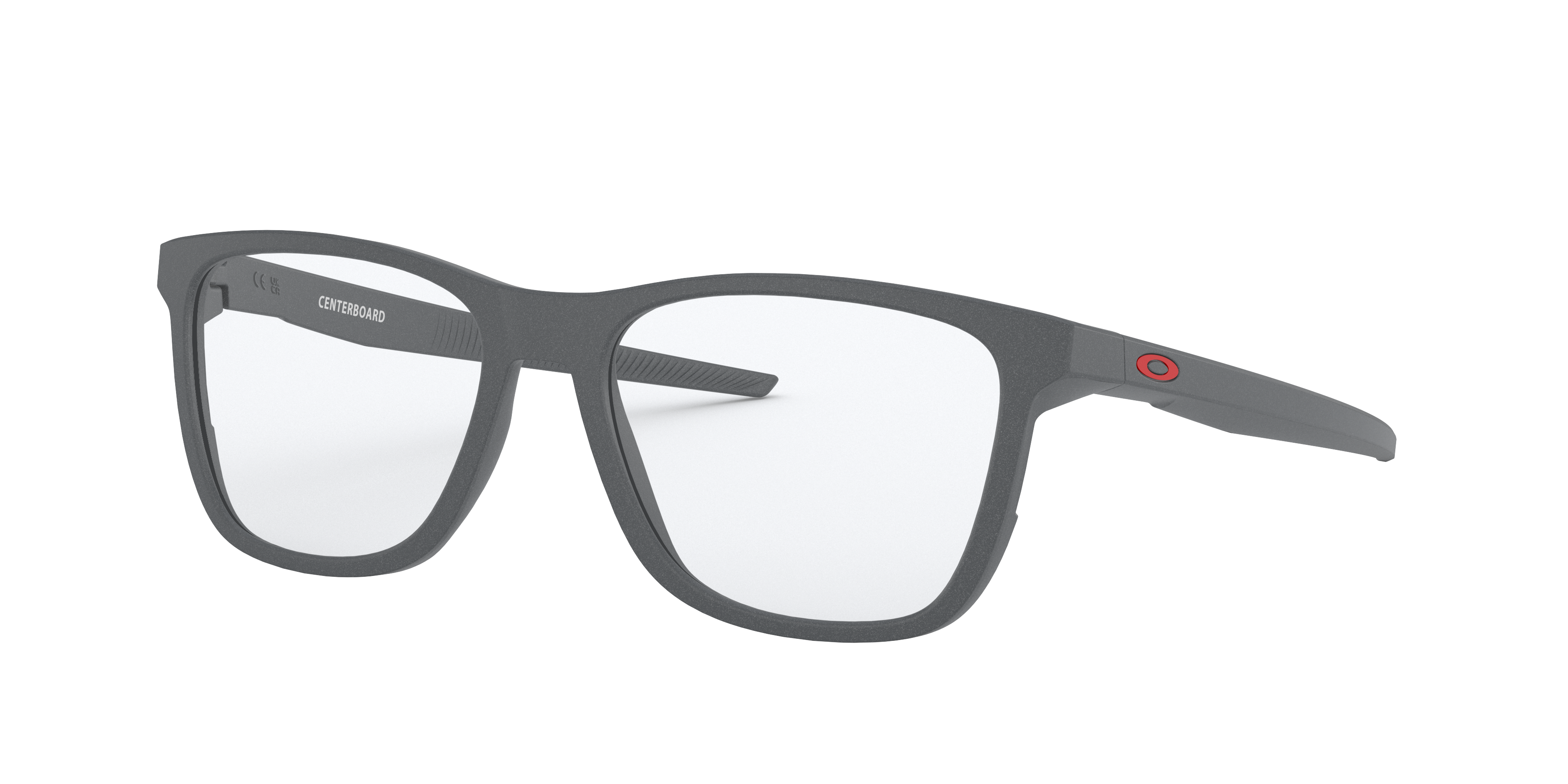 Oakley OX8163 Centerboard Men's Round Eyeglass Frames - Satin Light Steel Frame