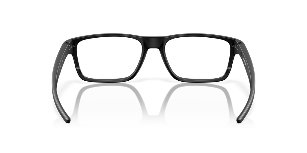 Oakley OX8164 Port Bow Men's Rectangle Eyeglass Frames - Satin Light Steel Frame