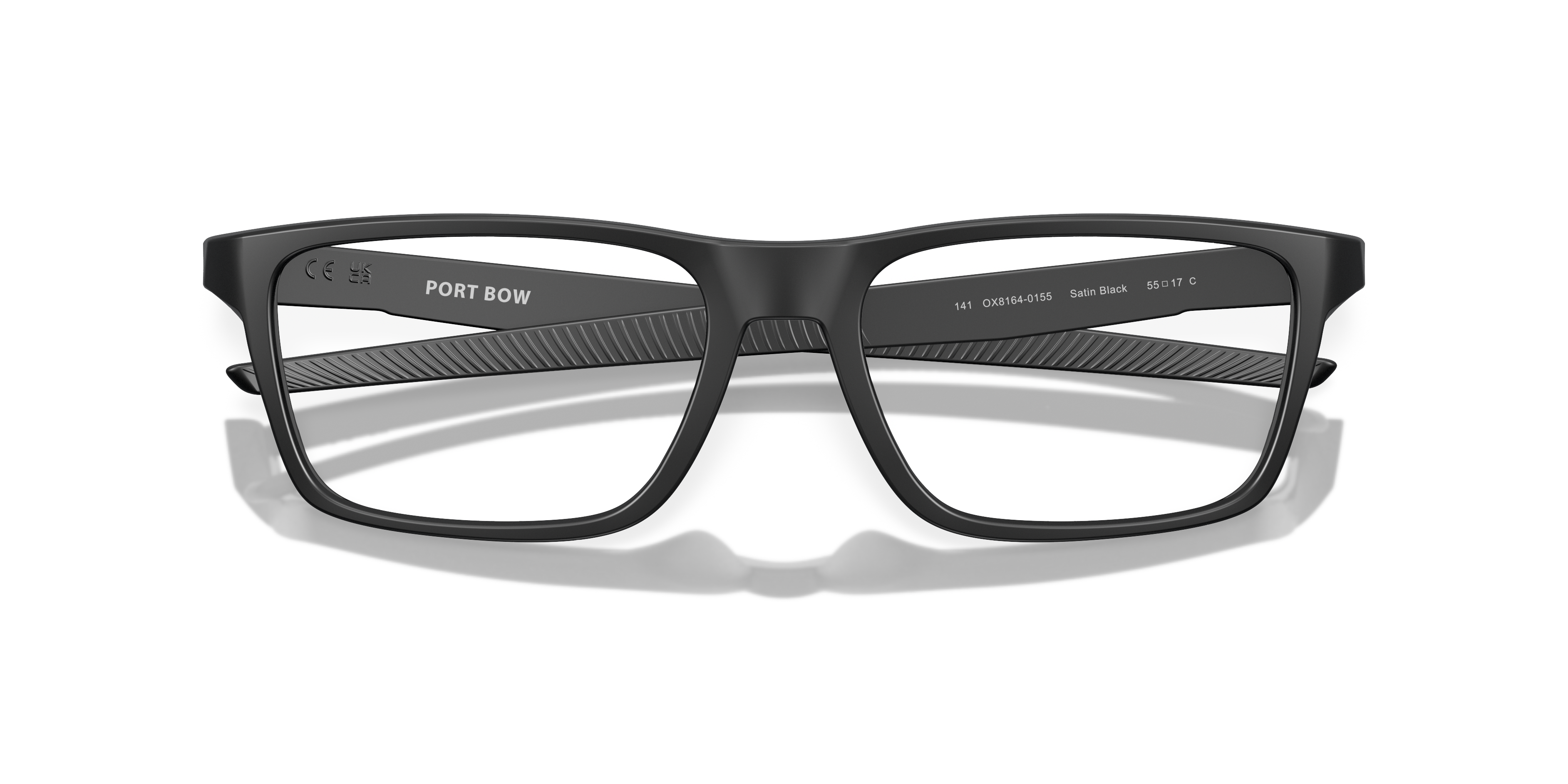 Oakley OX8164 Port Bow Men's Rectangle Eyeglass Frames - Universe Blue Frame