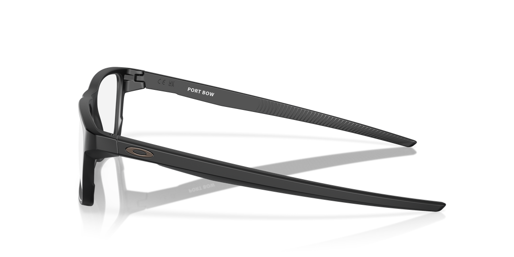 Oakley OX8164 Port Bow Men's Rectangle Eyeglass Frames - Satin Light Steel Frame