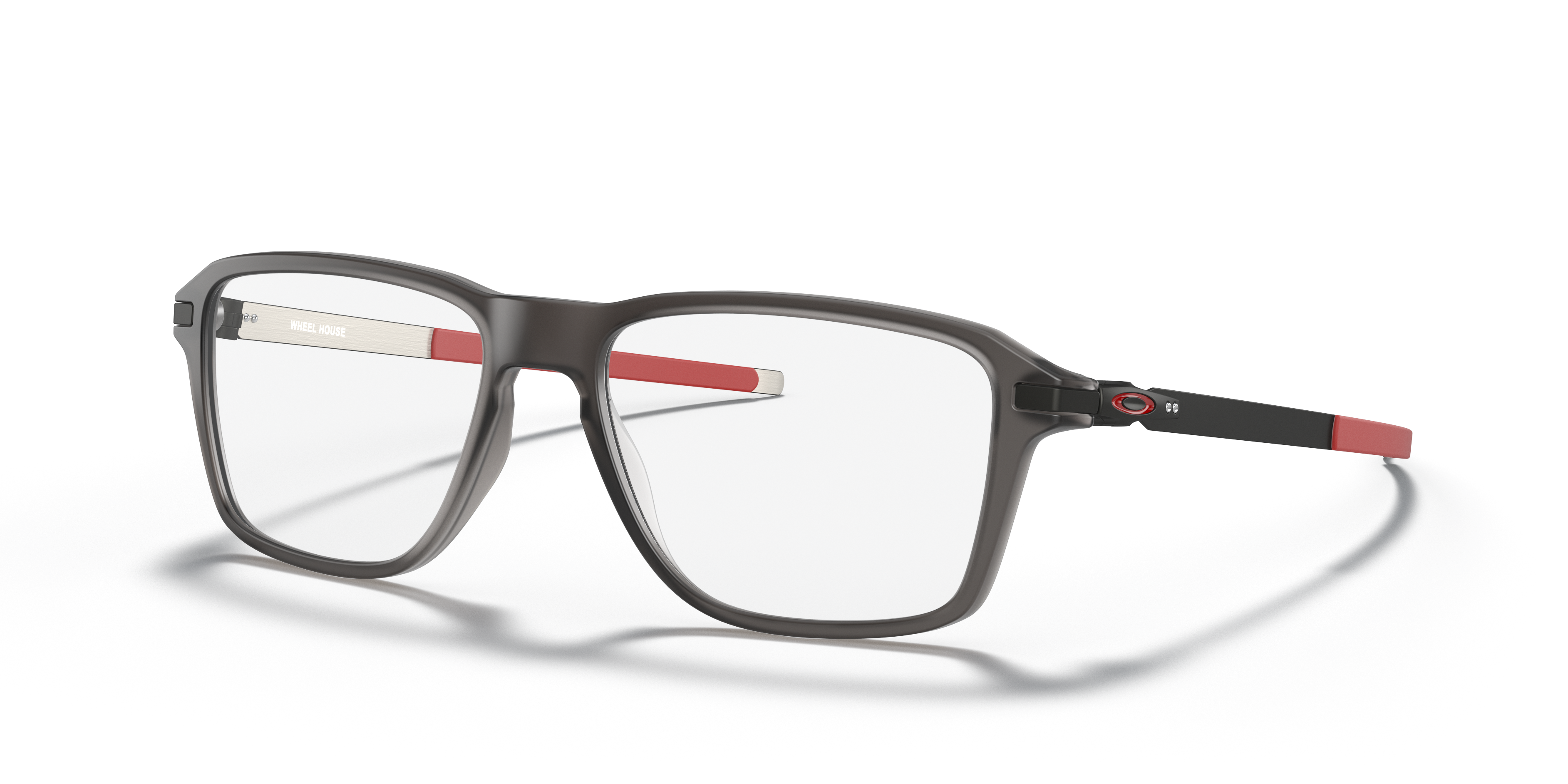 Oakley OX8166 Wheel House Men's Square Eyeglass Frames - Satin Black Frame