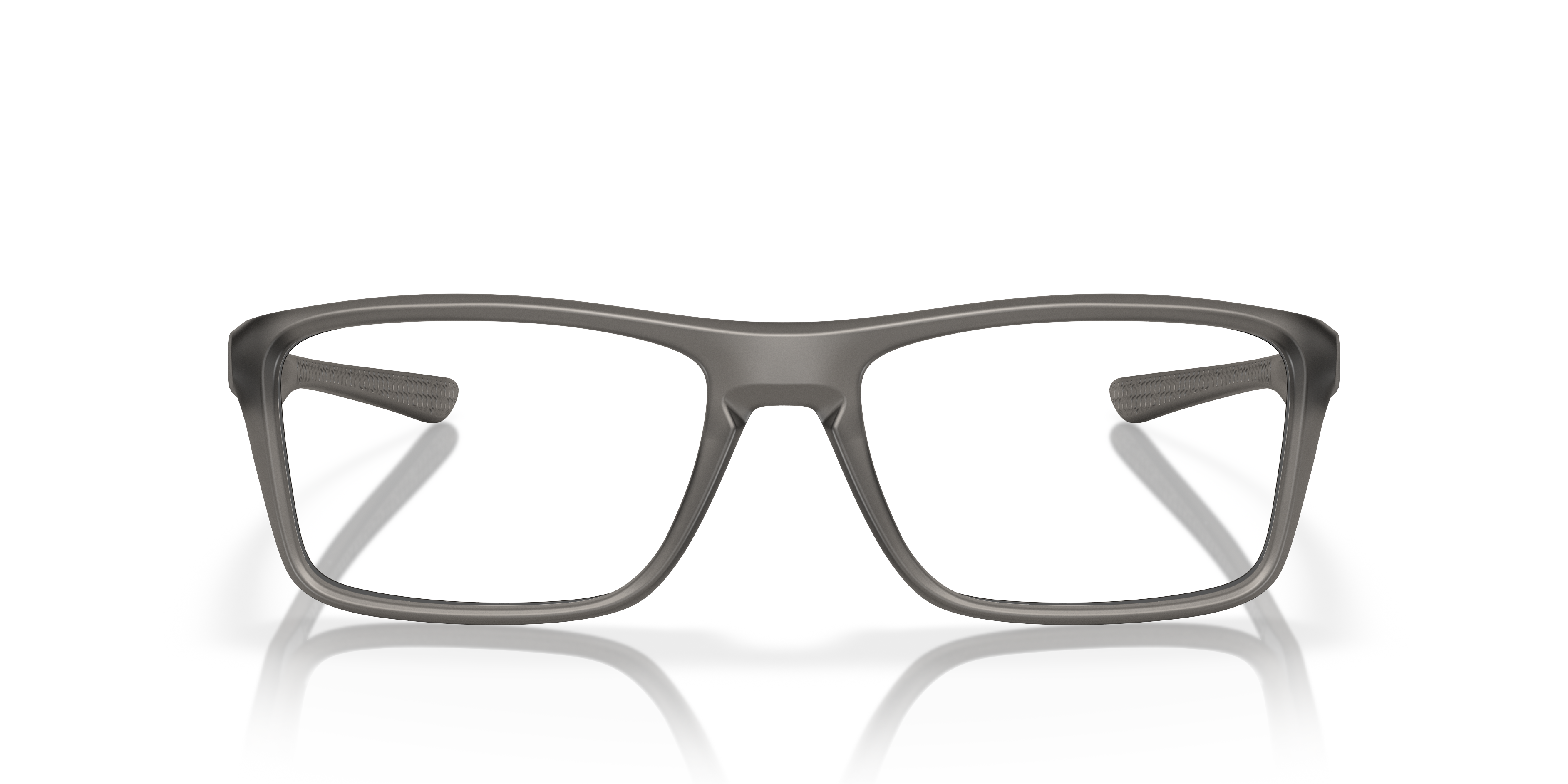 Oakley OX8178 Rafter Men's Rectangle Eyeglass Frames - Satin Grey Smoke Frame