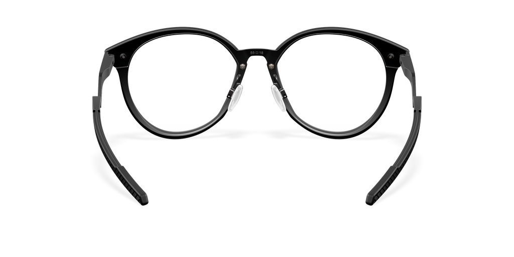 Oakley OX8181 Cognitive R Men's Round Eyeglass Frames - Satin Black Frame