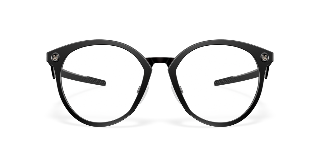 Oakley OX8181 Cognitive R Men's Round Eyeglass Frames - Satin Black Frame