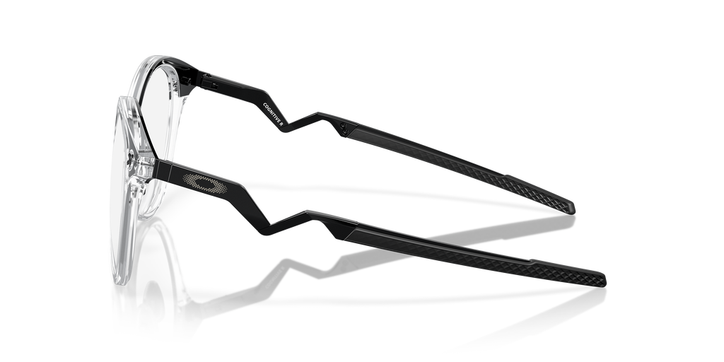 Oakley OX8181 Cognitive R Men's Round Eyeglass Frames - Satin Black Frame