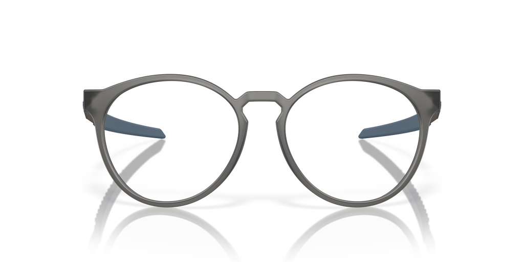 Oakley OX8184 Exchange R Men's Round Eyeglass Frames - Polished Clear Frame